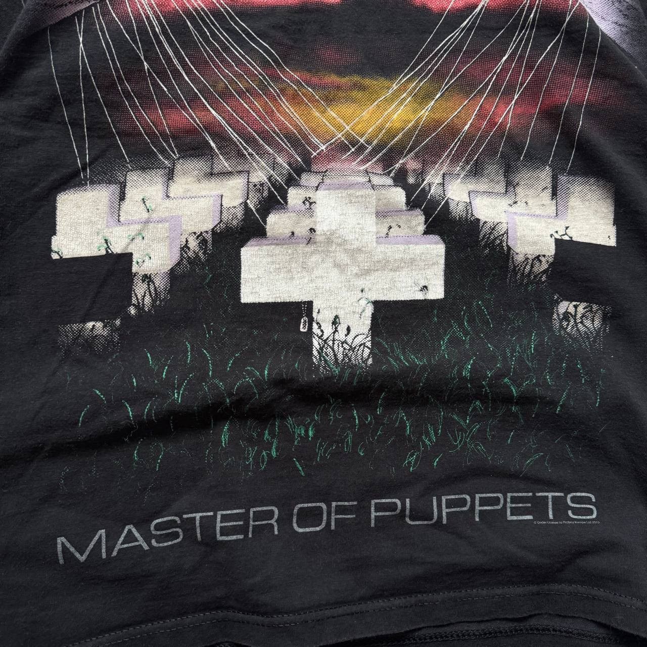 Band Tees Metallica Master of Puppets Vintage 2013 Band T Shirt Size US L / EU 52-54 / 3 - 4 Thumbnail