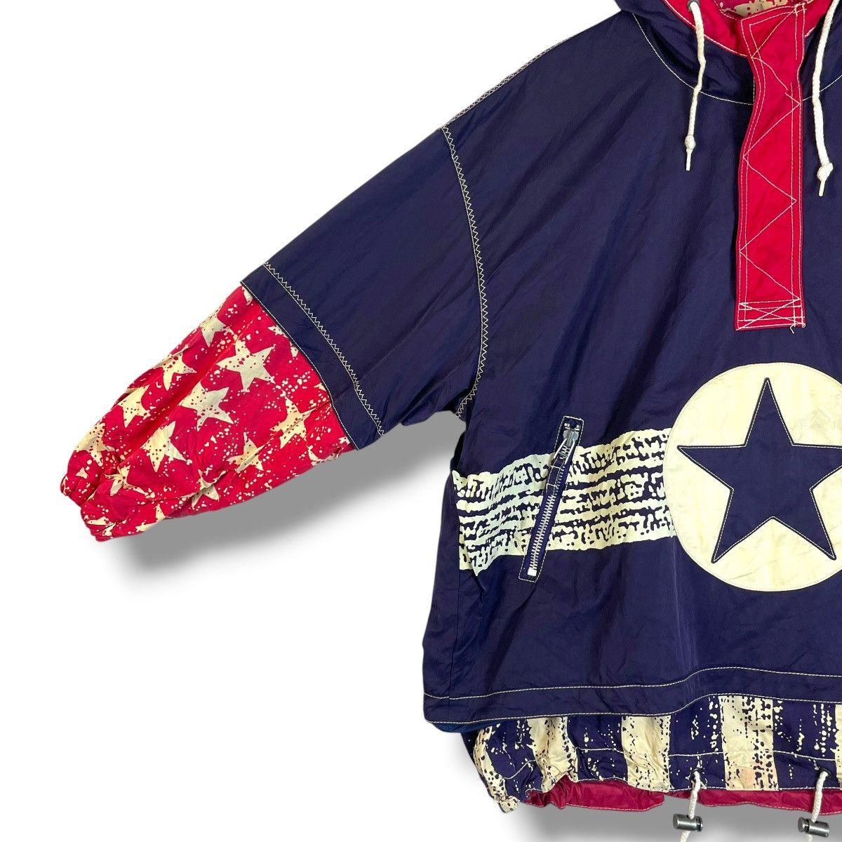 Goldwin VINTAGE JET SET SKI GOLDWIN TWO LAYER HALF ZIPPER JACKET Size US S / EU 44-46 / 1 - 8 Thumbnail