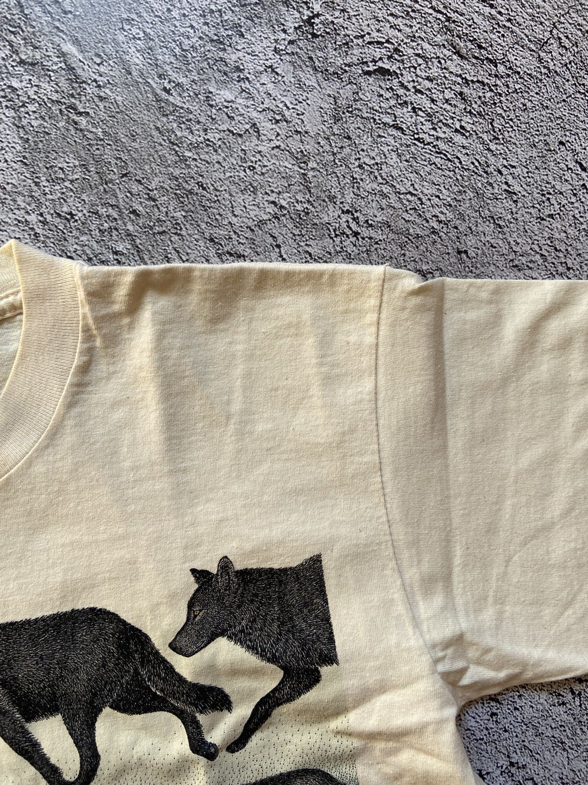 Vintage Vintage Wolf Diana Dee Tyler Distressed Tee Size US M / EU 48-50 / 2 - 9 Thumbnail