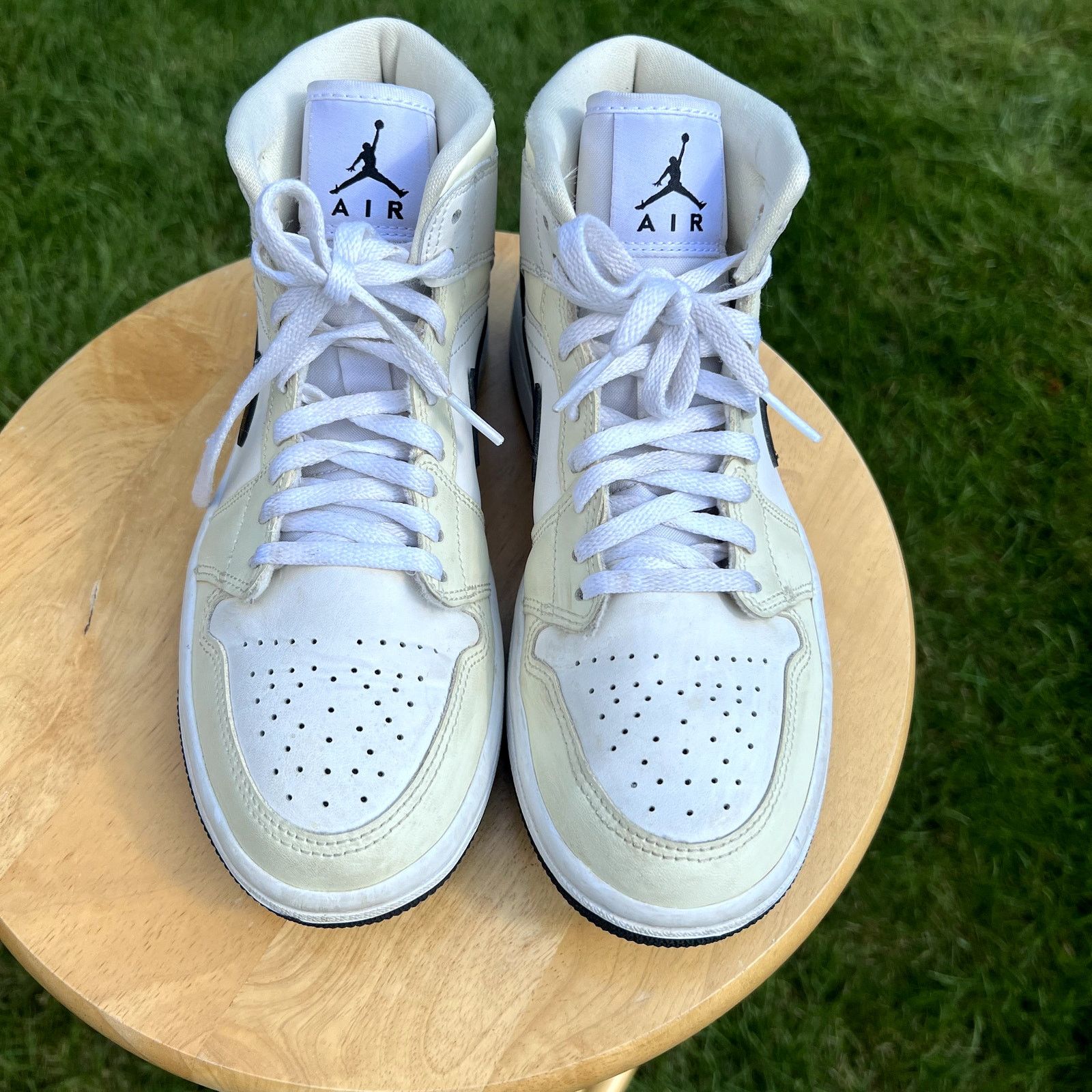 Jordan Brand × Nike Size 7 - Air Jordan 1 Mid Coconut Milk Women's Shoes Size US 7 / IT 37 - 4 Thumbnail