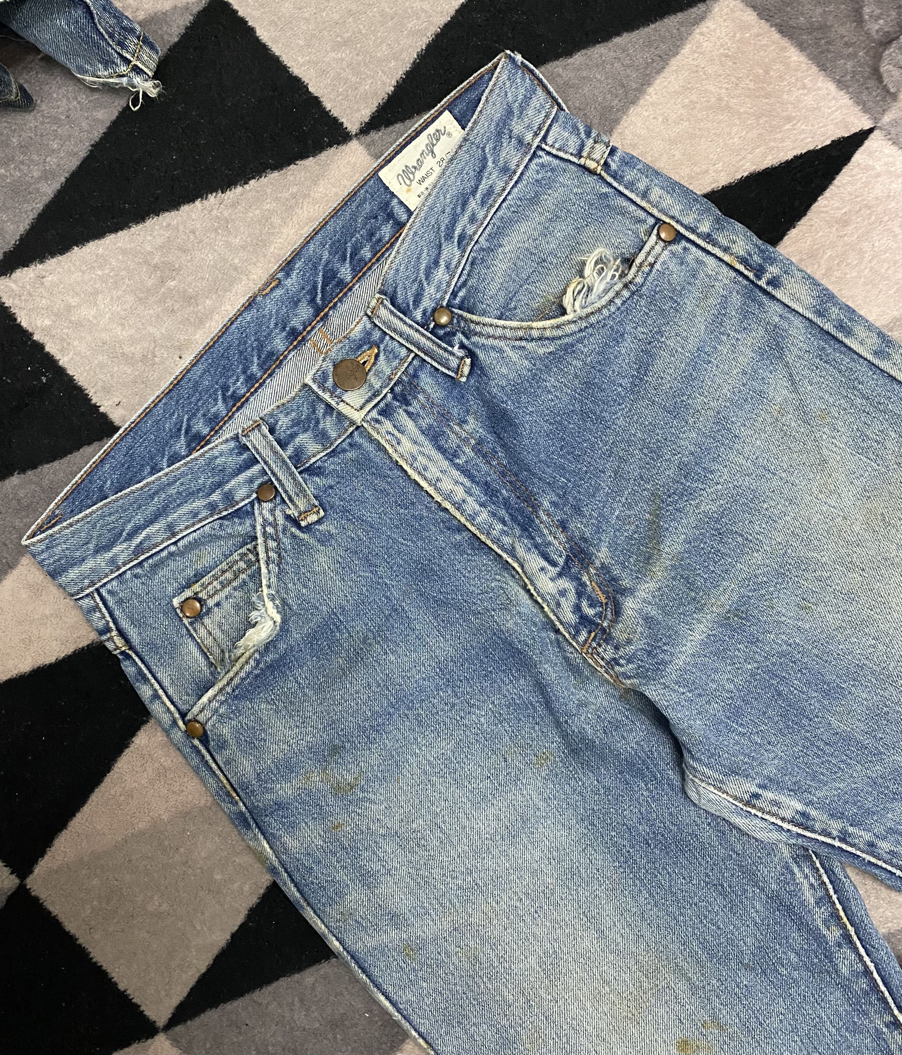 Wrangler Vintage Wrangler Flare Bootcut Jeans Size US 28 / EU 44 - 5 Thumbnail