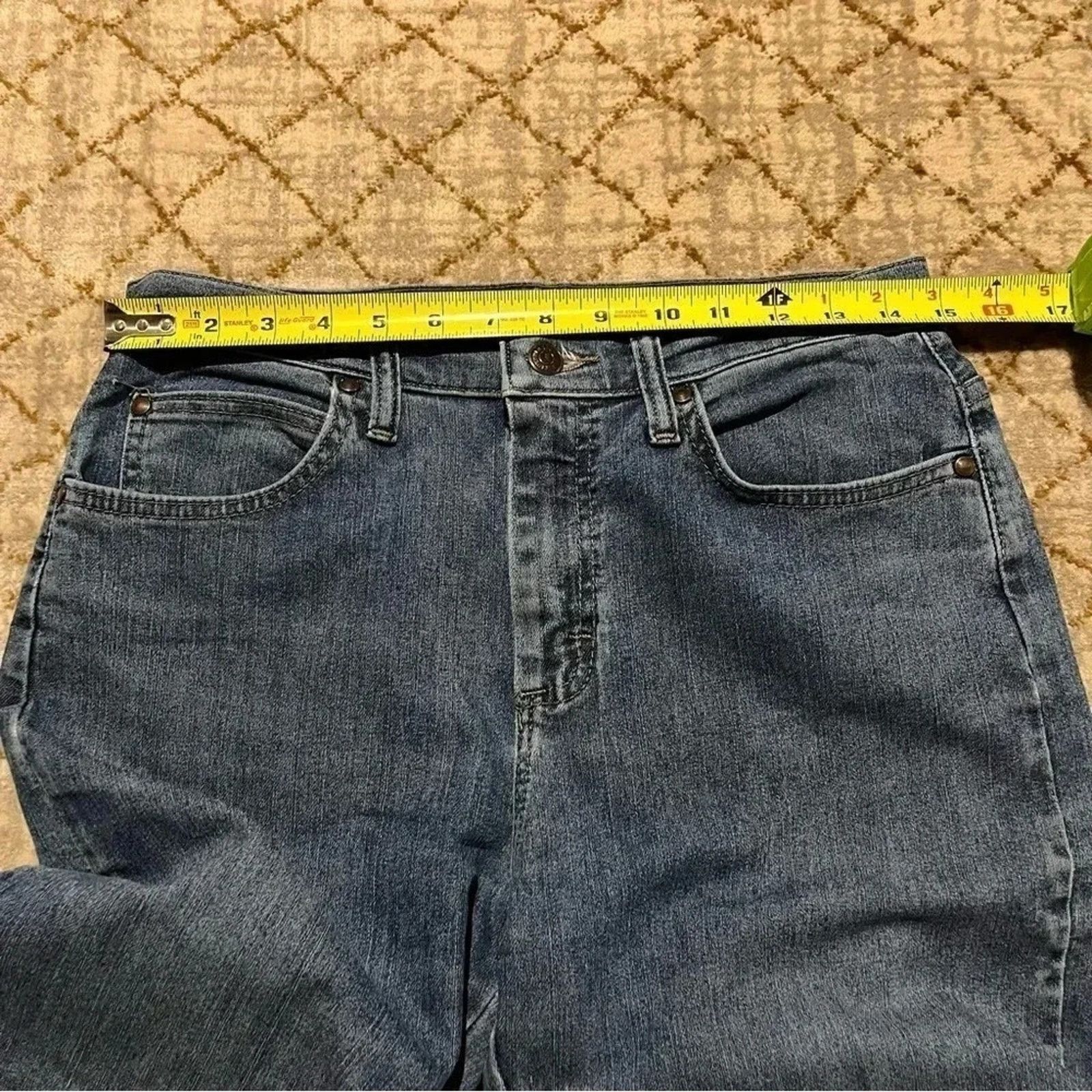 Lee Lee Size 6 Relaxed Fit Straight Leg Jeans High Rise Size 28" / US 6 / IT 42 - 6 Thumbnail