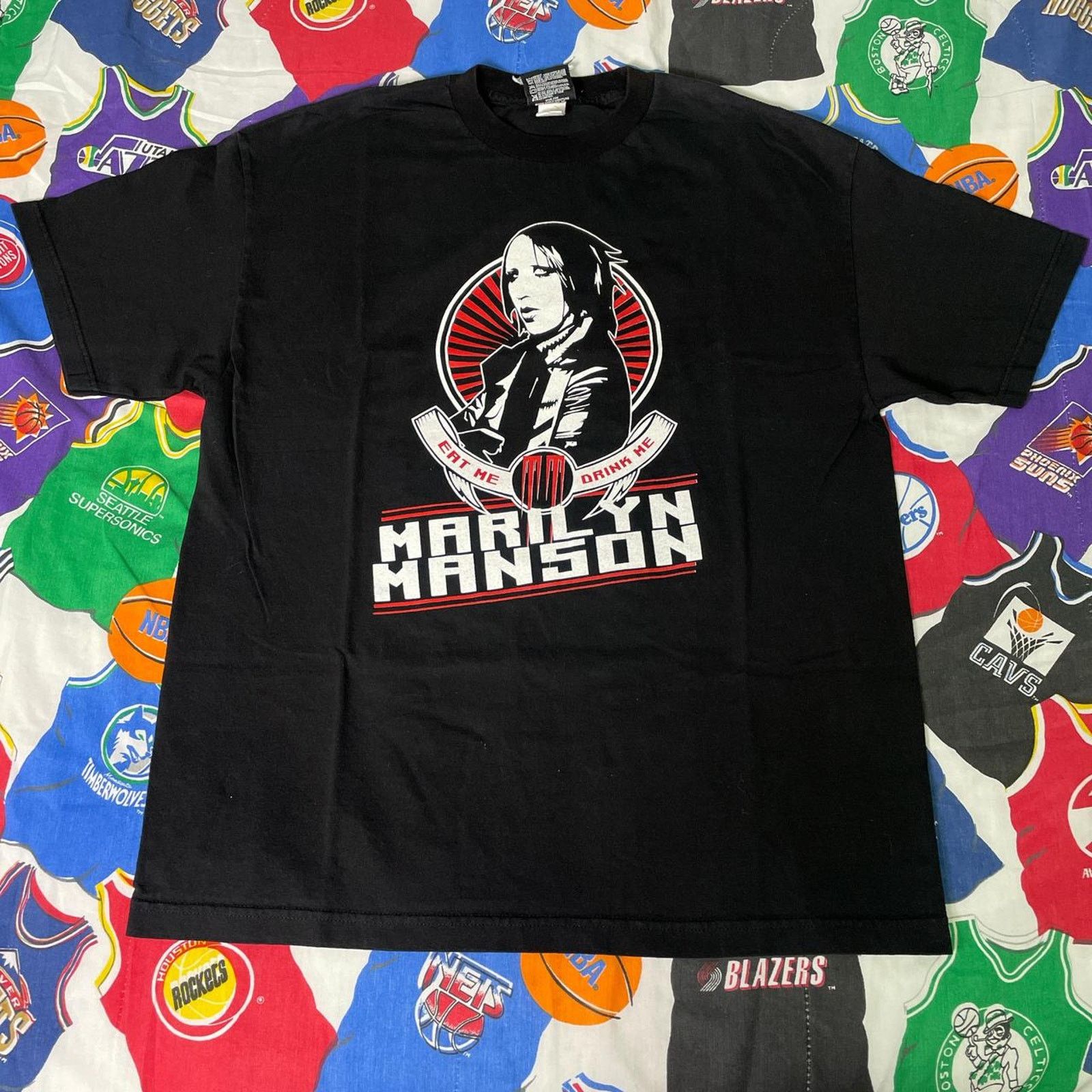 Vintage Y2K 2007 Marilyn Manson Eat Me Drink Me Tour Tee