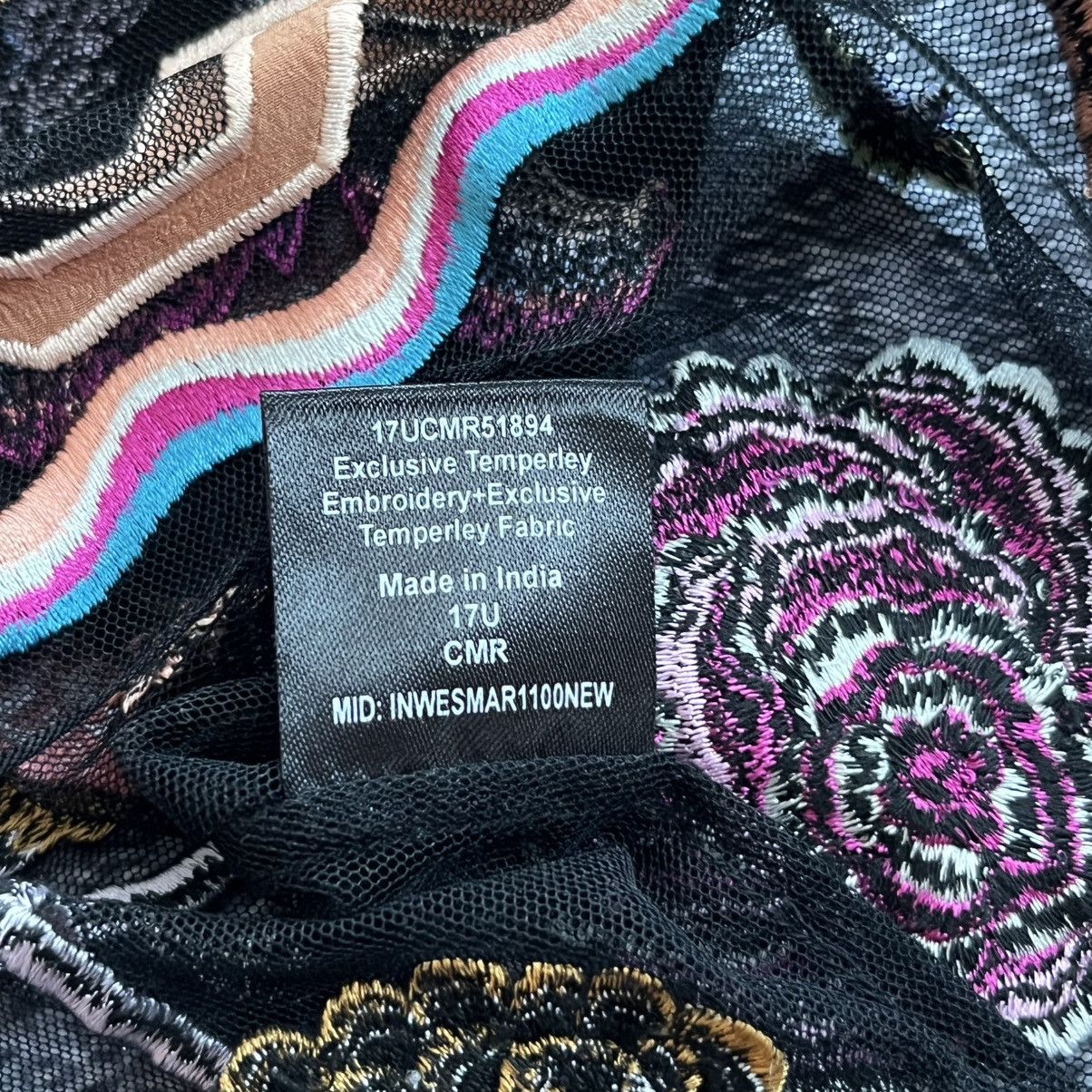 Temperley London Temperley London Chimera Top Embroidered Designer Blouse Size M / US 6-8 / IT 42-44 - 11 Thumbnail