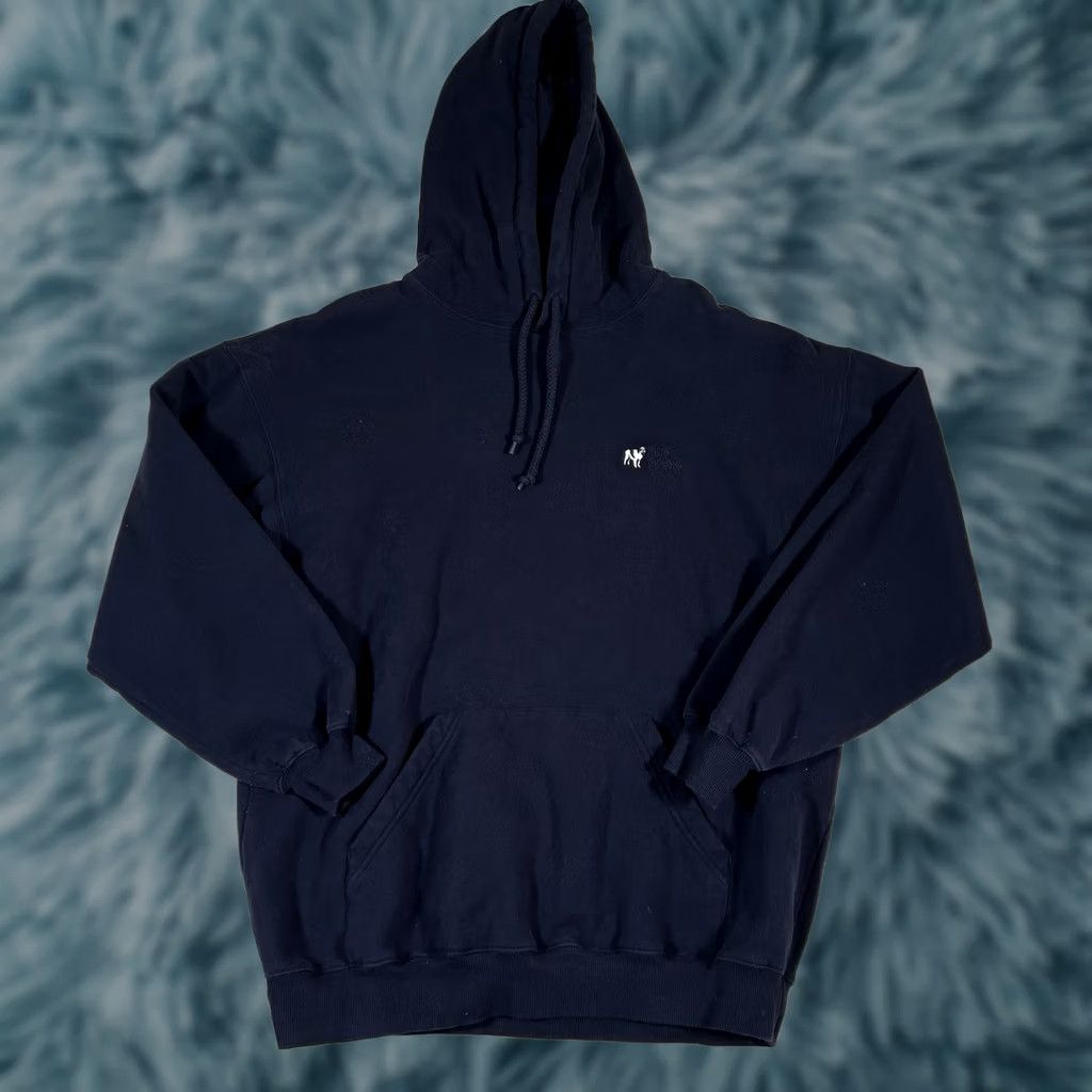 Big Dogs VINTAGE Big Dogs Hoodie Shirt Mens Large Blue Embroidered Hooded Pullover Sweatshirt Size US L / EU 52-54 / 3 - 1 Thumbnail