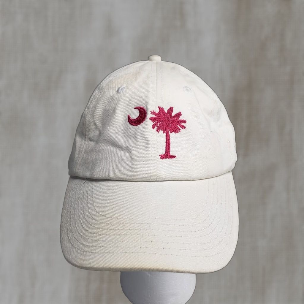 Vintage VINTAGE Myrtle Beach Hat Cap Unisex Adults Baseball Cap One Size Ivory Adjustable Souvenir 90s/Beach Theme Mens Womens Girls Boys Size ONE SIZE - 1 Thumbnail
