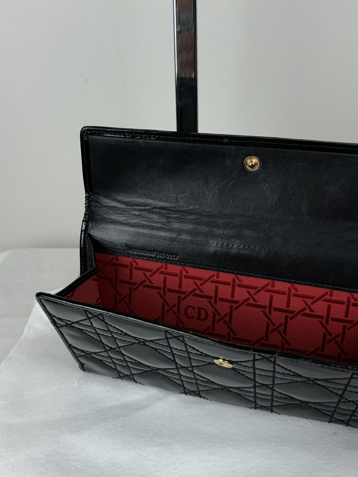 Christian Dior Monsieur Rare leather clutch bag Christian Dior Lady Dior original Size ONE SIZE - 4 Thumbnail