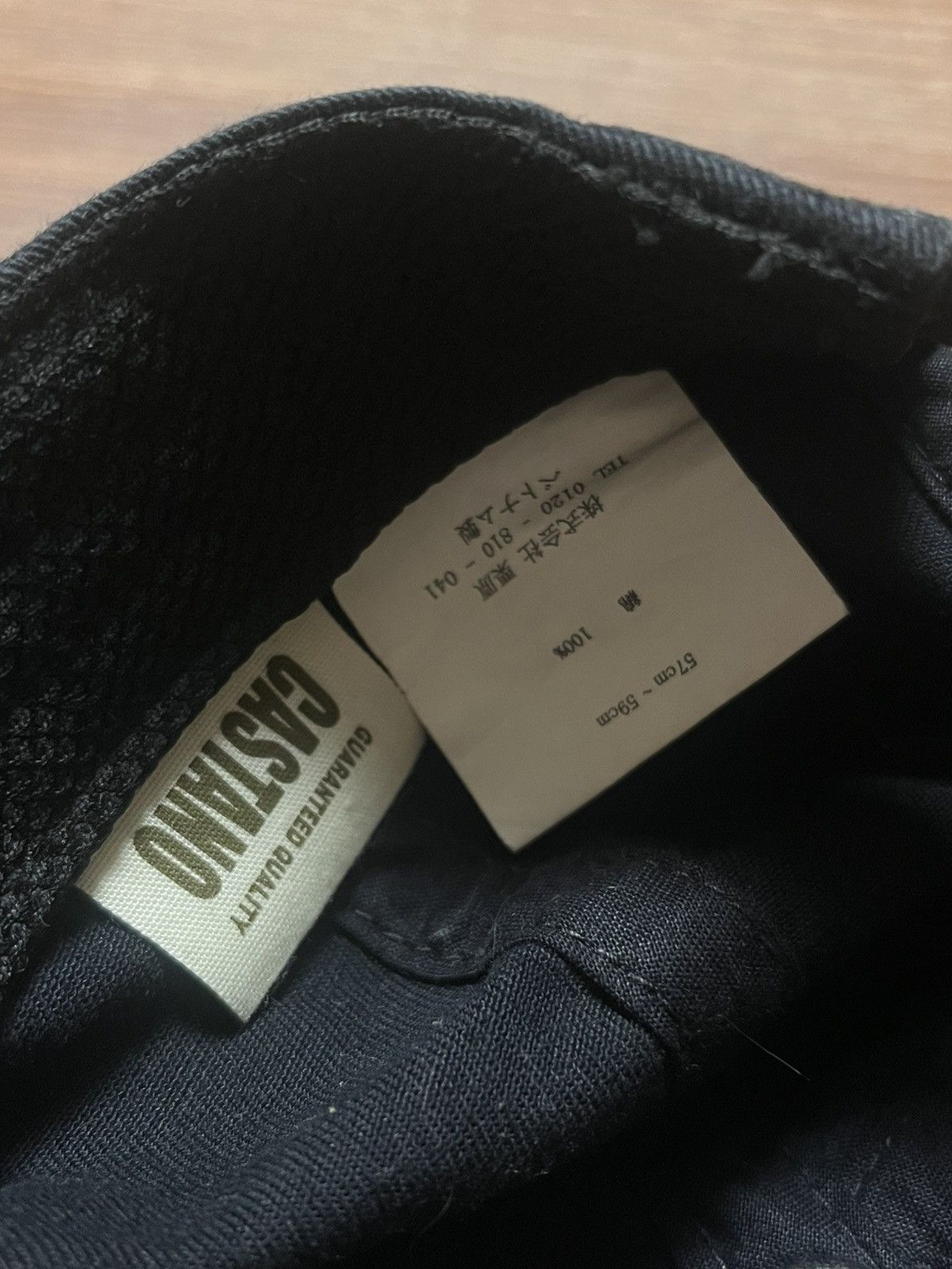 Other Castano Lemon Juice Black Hats Caps Size ONE SIZE - 5 Thumbnail