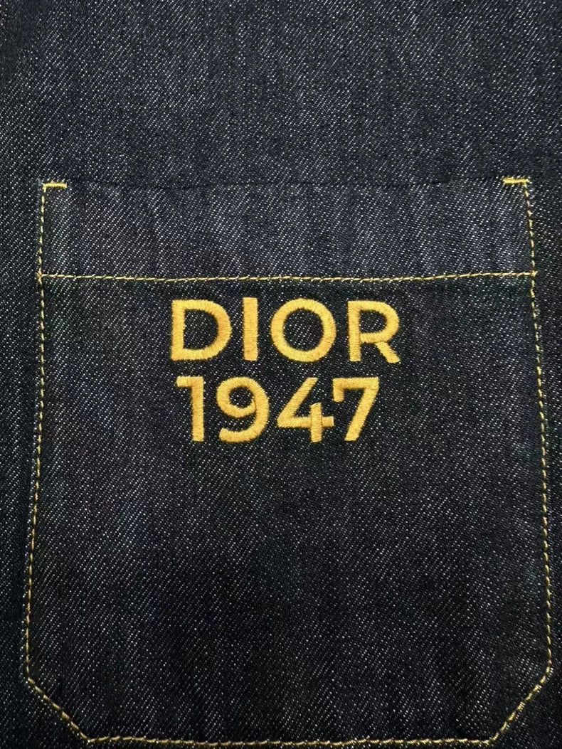 Dior Dior New embroidered denim jacket 2501-Nextarrow Size US XL / EU 56 / 4 - 3 Thumbnail
