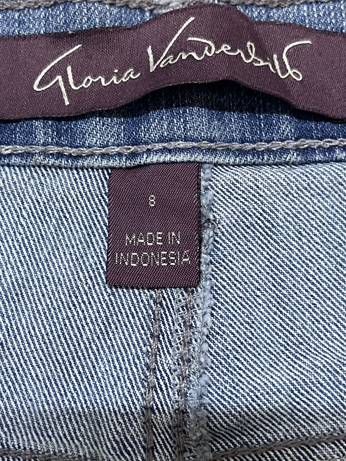 Japanese Brand Vintage Gloria Vanderbilt Grafitti Denim Size US 30 / EU 46 - 11 Thumbnail