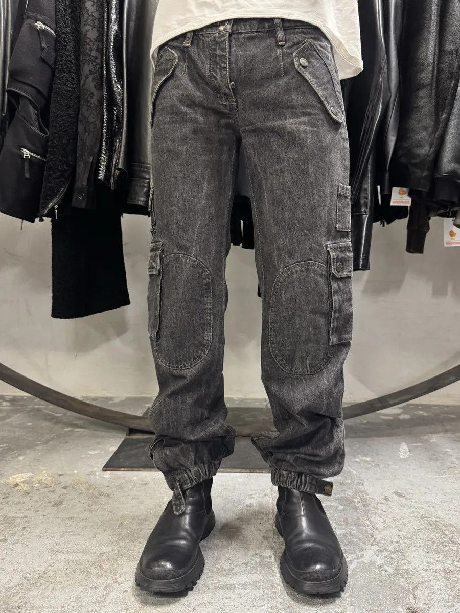 Dolce & Gabbana AW2004 Dolce & Gabbana Multi Pockets Grey Denim Jeans Size US 30 / EU 46 - 3 Thumbnail