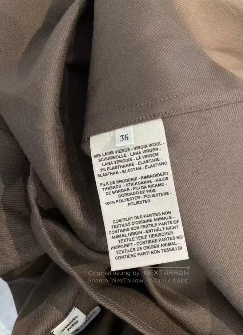Hermes Hermes Wool Dress Size XS / US 0-2 / IT 36-38 - 5 Thumbnail