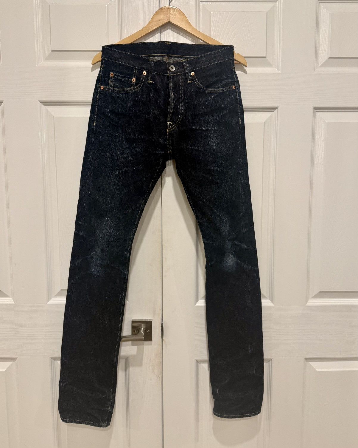Iron Heart Iron Heart 555S-SLB Japanese Denim Size US 29 - 1 Thumbnail