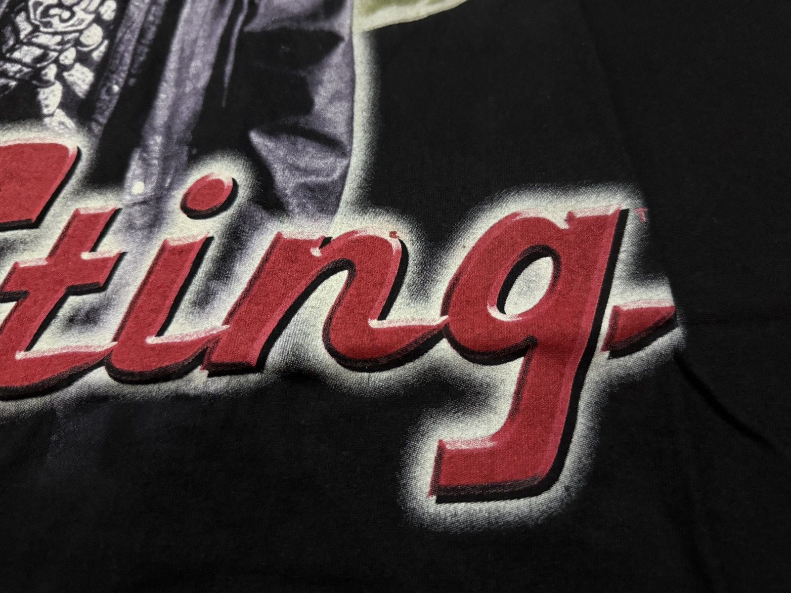 Vintage DEADSTOCK Vintage 90s WCW Wolfpac Sting Shirt Size US M / EU 48-50 / 2 - 11 Thumbnail