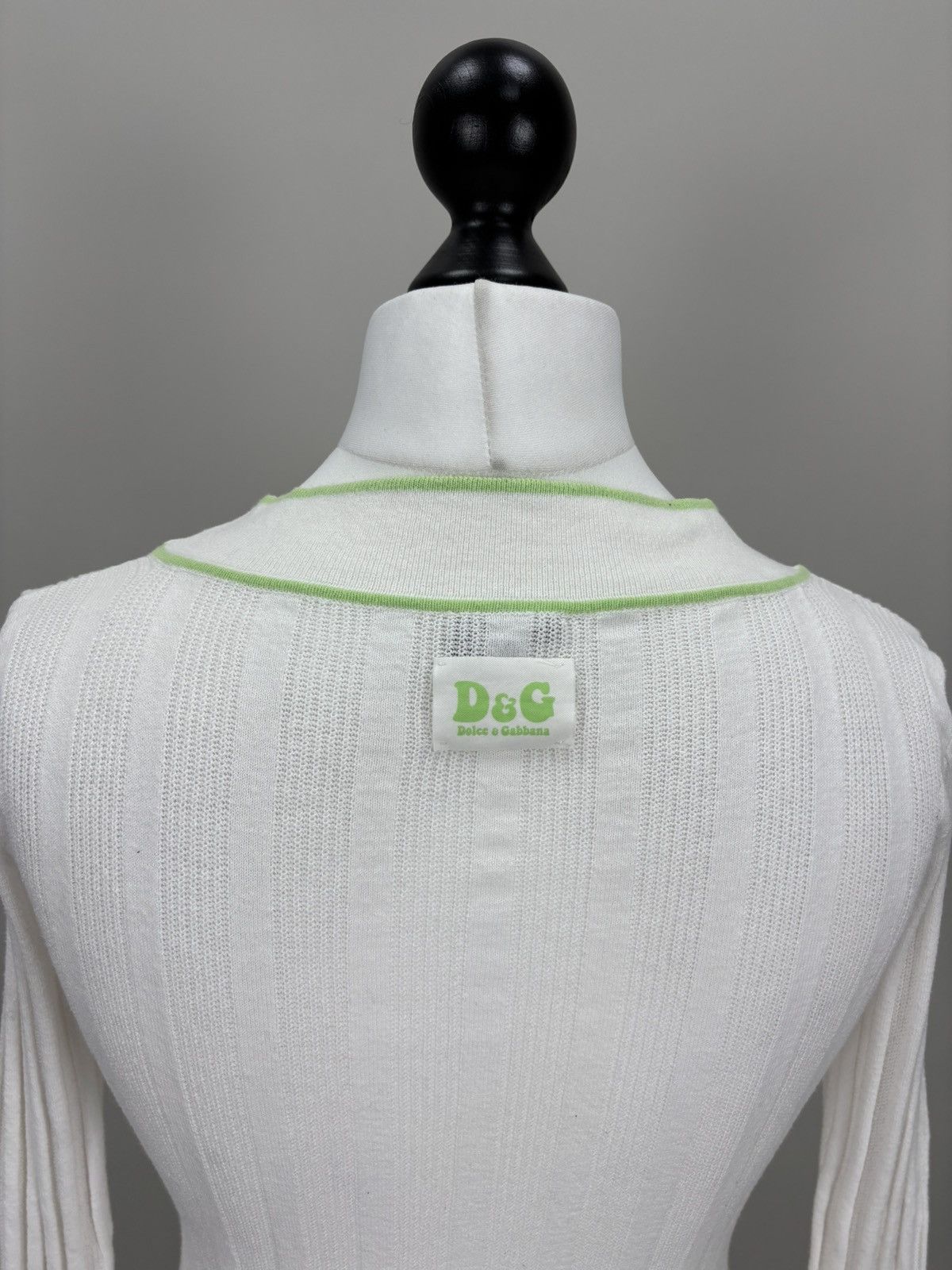 Dolce & Gabbana Womens sweater Dolce Gabbana Size M Color White Size M / US 6-8 / IT 42-44 - 8 Thumbnail