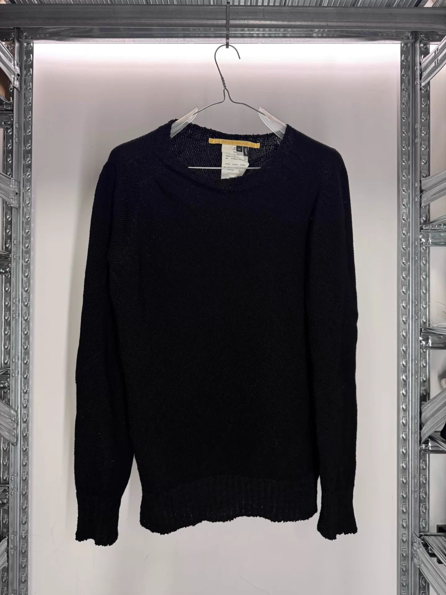Carol Christian Poell Carol Christian Poell CCP Black Sweater Size 50 Size US M / EU 48-50 / 2 - 1 Thumbnail