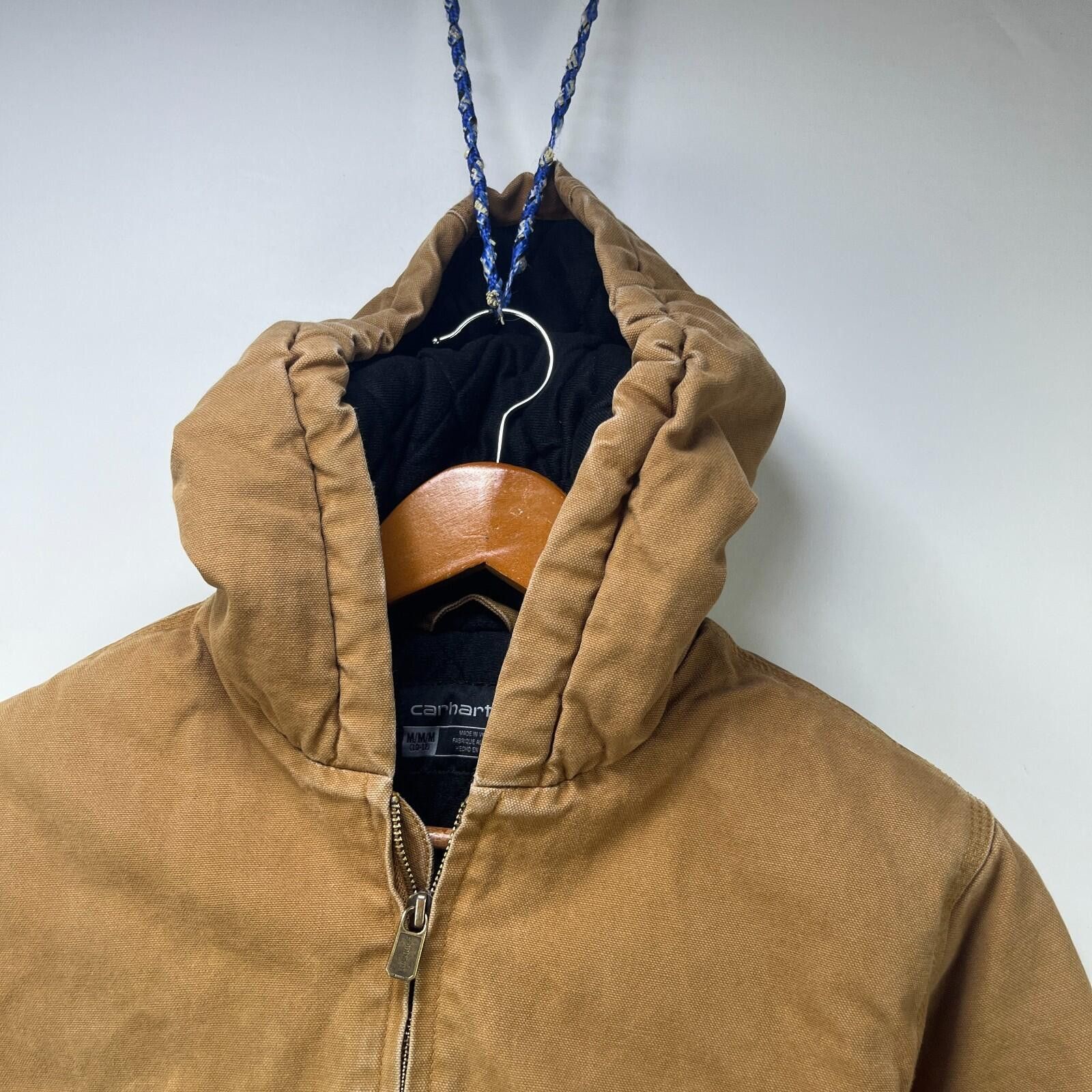 Carhartt Vintage Carhartt Hooded Jacket Medium Youth Size US M / EU 48-50 / 2 - 3 Thumbnail