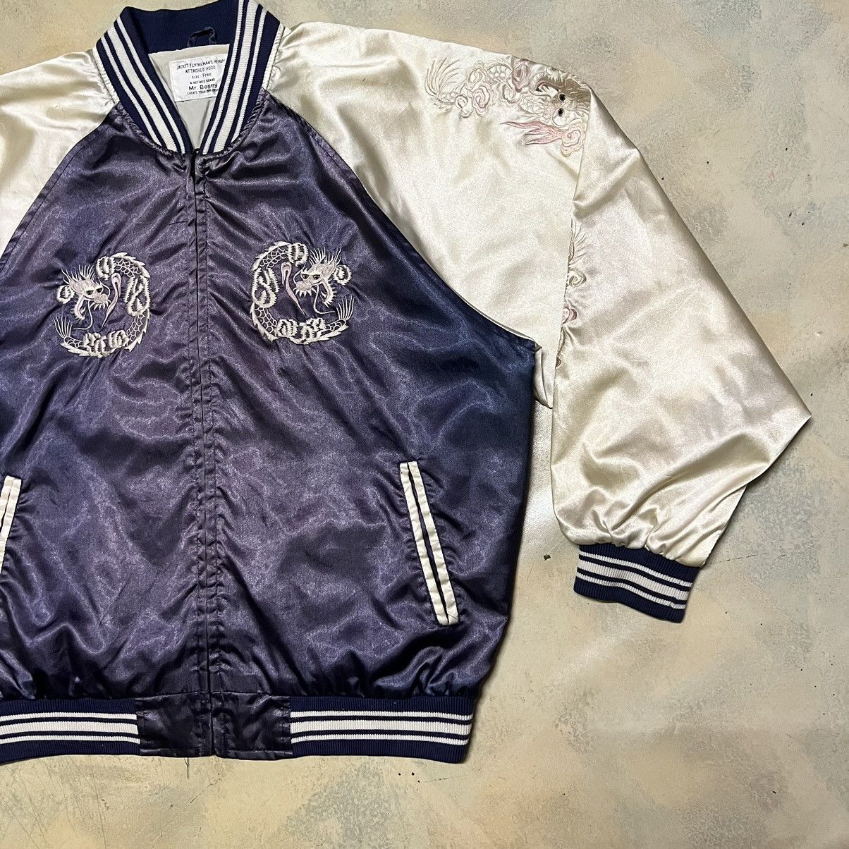 Japanese Brand Sukajan Big Logo Bomber Style Jacket Size US L / EU 52-54 / 3 - 10 Thumbnail