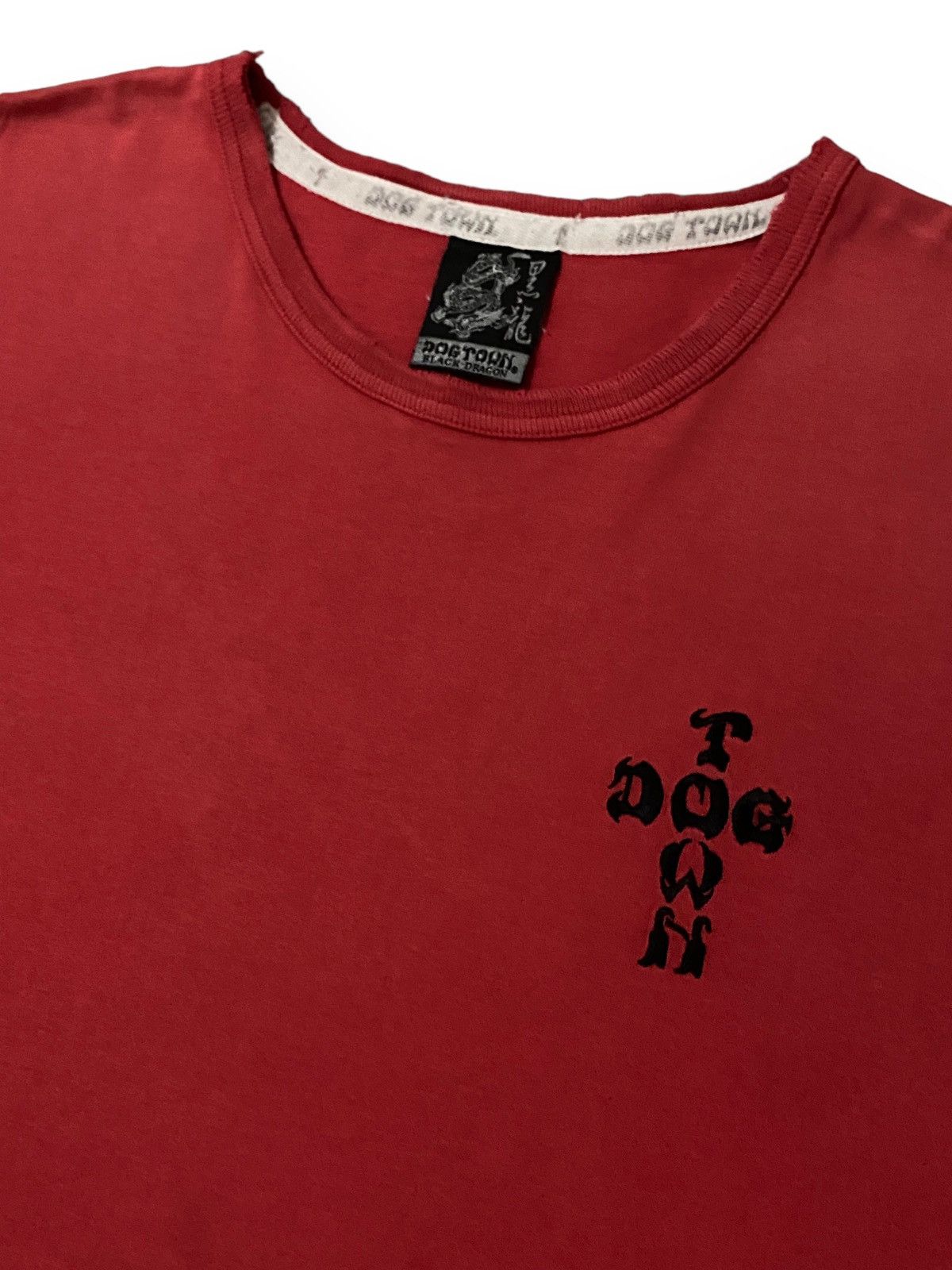 Dogtown × Vintage Vintage Dogtown Black Dragon Embroidered Logo Baggy Tee Size US XL / EU 56 / 4 - 3 Thumbnail