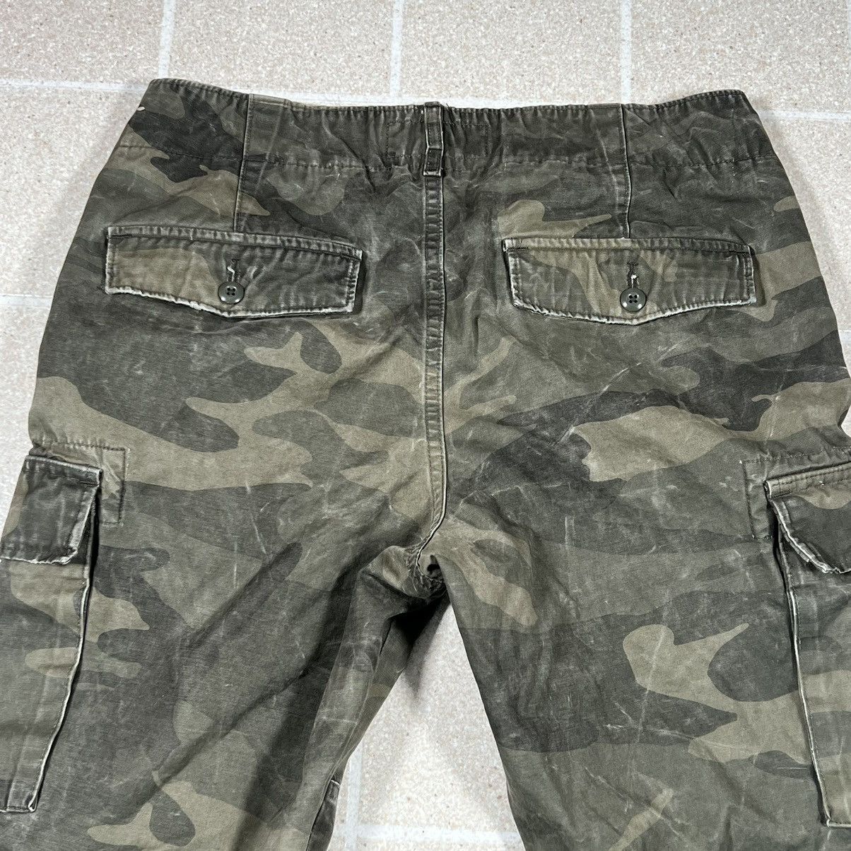 Abercrombie & Fitch Abercrombie & Fitch Cargo Camo Pants Mens Rustin Athletic Size US 30 / EU 46 - 7 Thumbnail