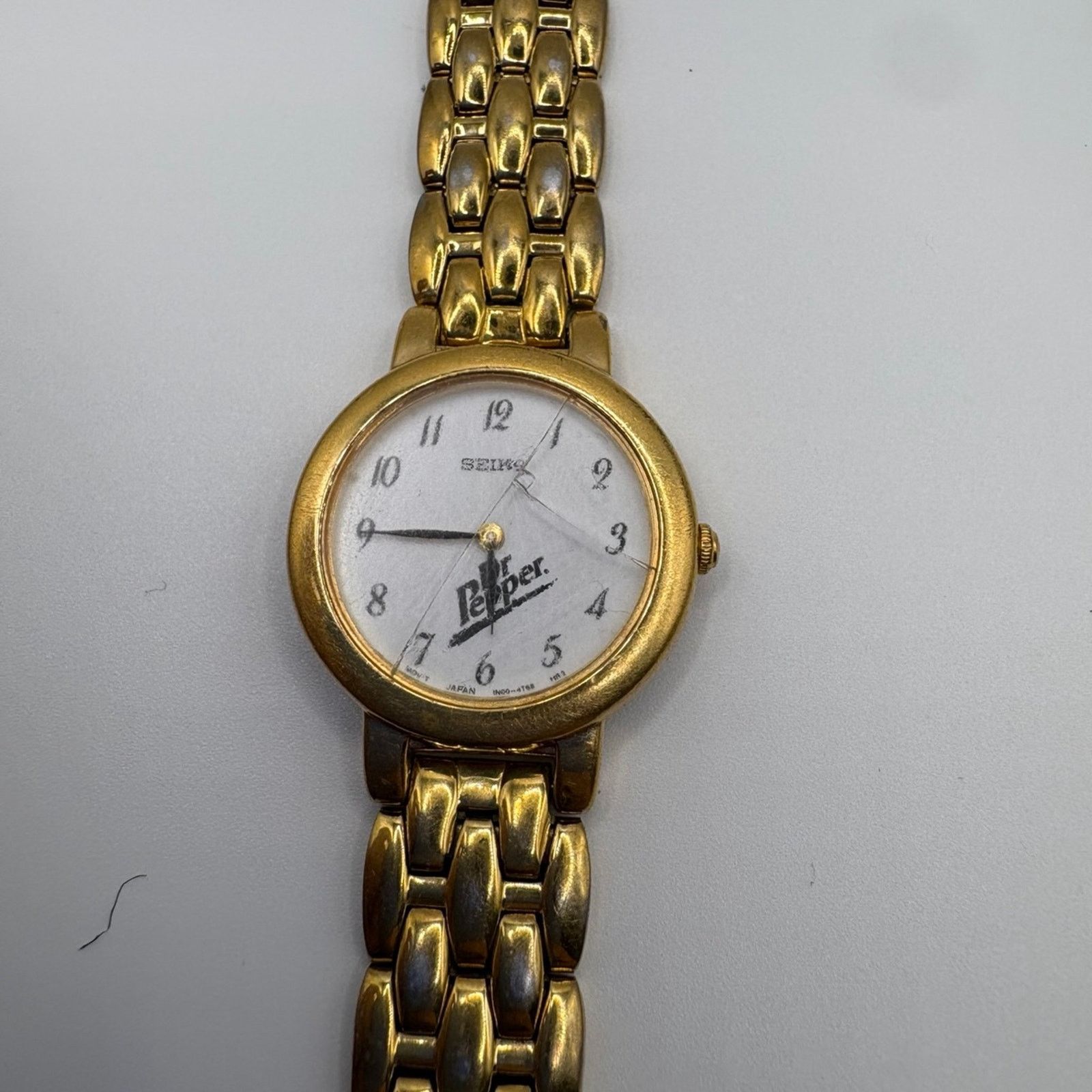 Seiko Vintage Seiko Quartz Watch V701-8R19 – DR PEPPER DIAL RARE Size ONE SIZE - 1 Thumbnail