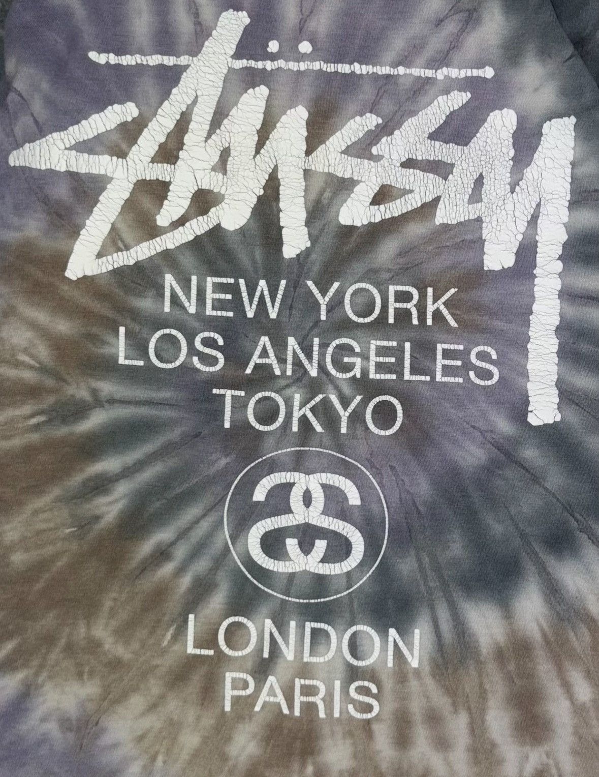 Stussy Streetwear Tie Die Stussy Vintage Big Logo size M Size US M / EU 48-50 / 2 - 5 Thumbnail