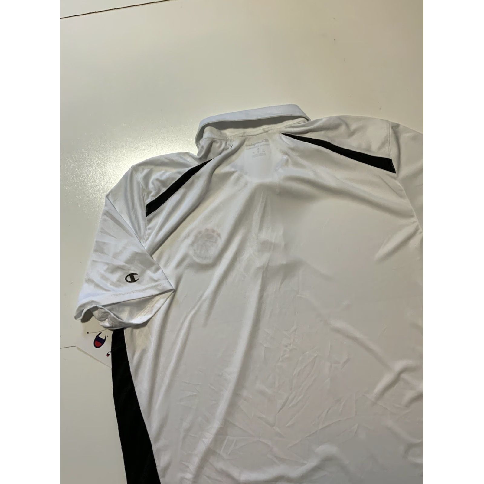 Champion NWT Champion NBPA Five Star Basketball Camp Coaches Polo S/S Shirt XL Mens Multicolor Stars Basketball Polo S/S shirt Size US XL / EU 56 / 4 - 6 Thumbnail