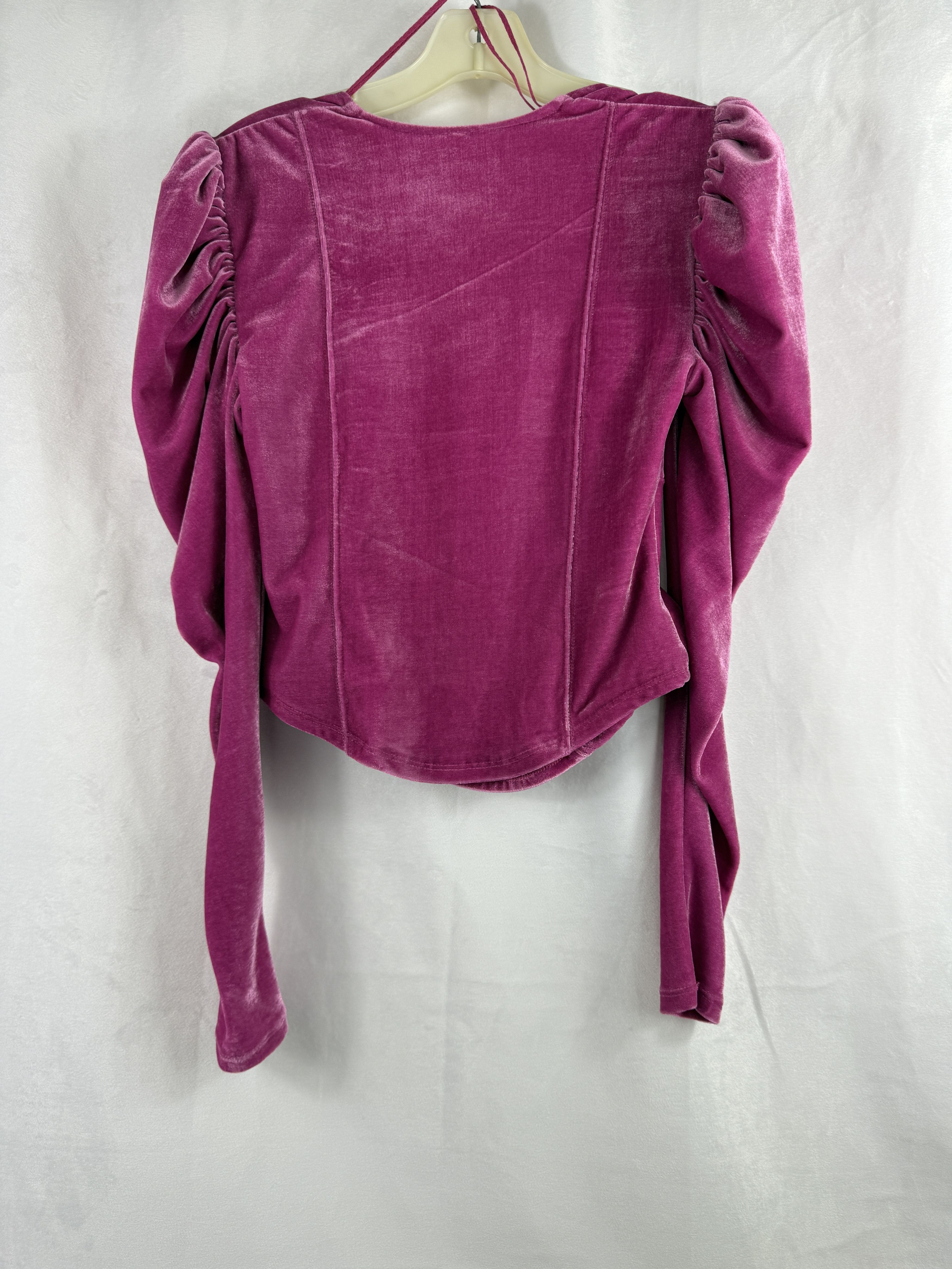 Free People Free People Brigette Velvet Top Size XS / US 0-2 / IT 36-38 - 3 Thumbnail