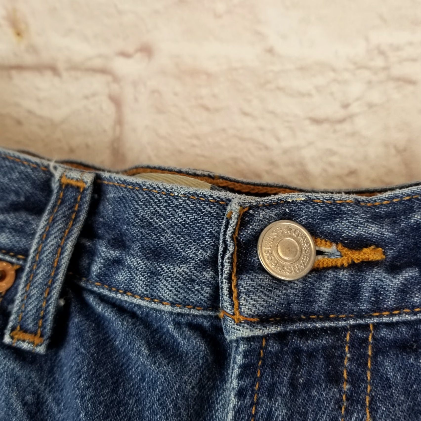 Gap GAP Classic Womens Jeans Blue 100% Cotton High Rise Denim Straight Leg Size 30W Size 30" / US 8 / IT 44 - 5 Thumbnail