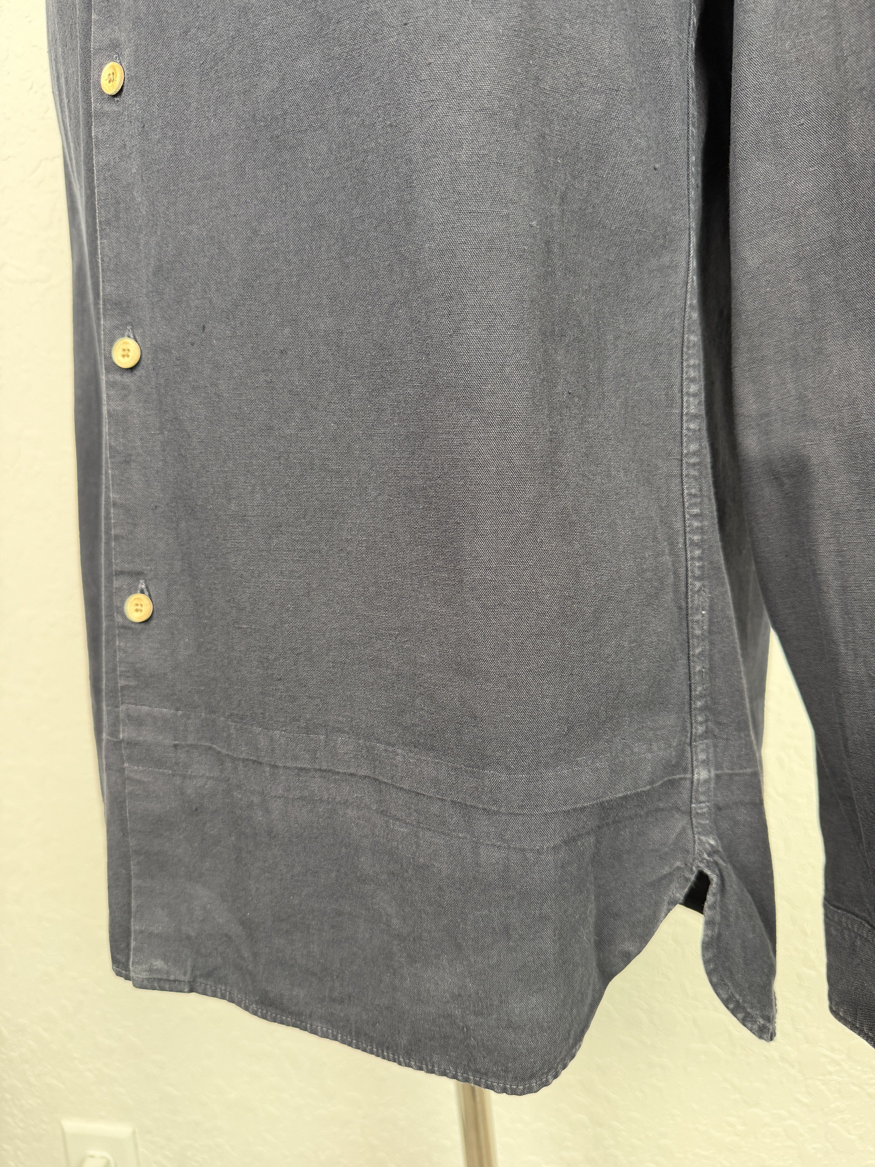 Visvim FW15 Long Rider Shirt L/S (Overdyed) Size US M / EU 48-50 / 2 - 5 Thumbnail