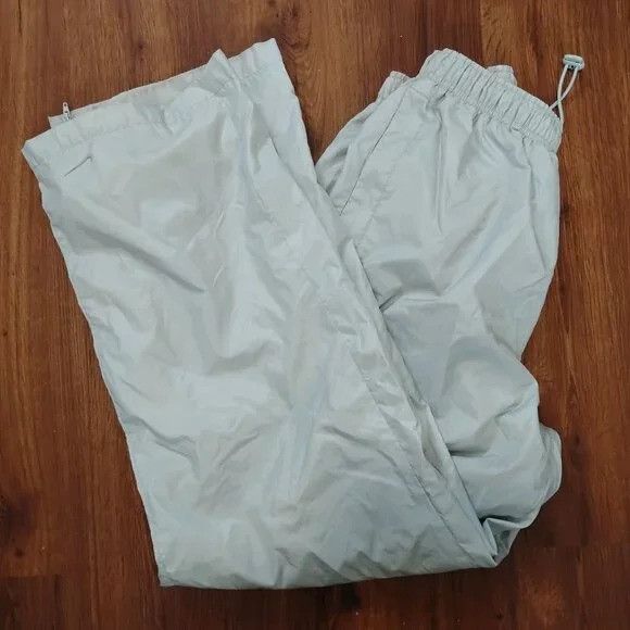 Nike Vintage Nike Lined Wind Pants Joggers Trainers Light Gray Size US 32 / EU 48 - 1 Thumbnail