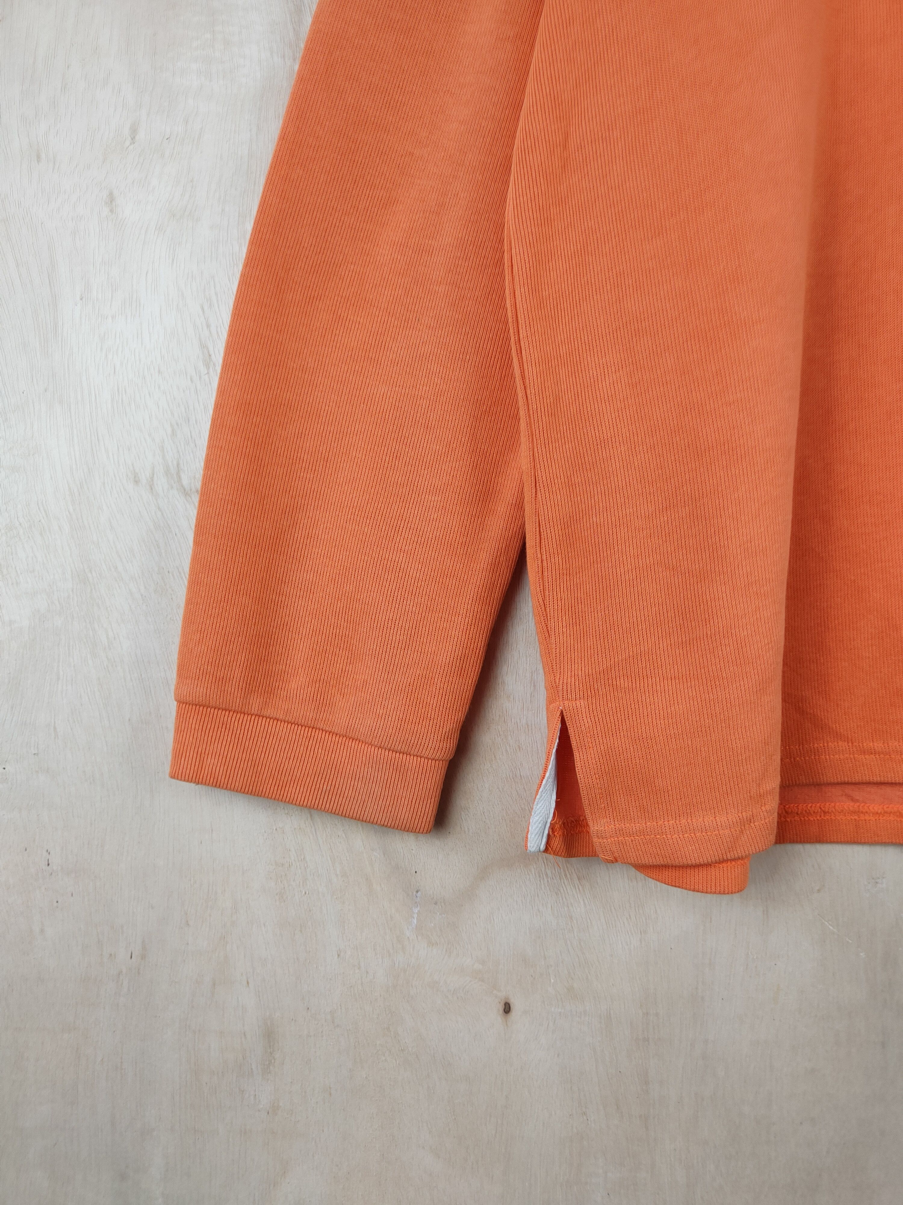 Japanese Brand × Vintage MCC 11 Orange plain Sweatshirts #S2611 Size US XL / EU 56 / 4 - 4 Thumbnail