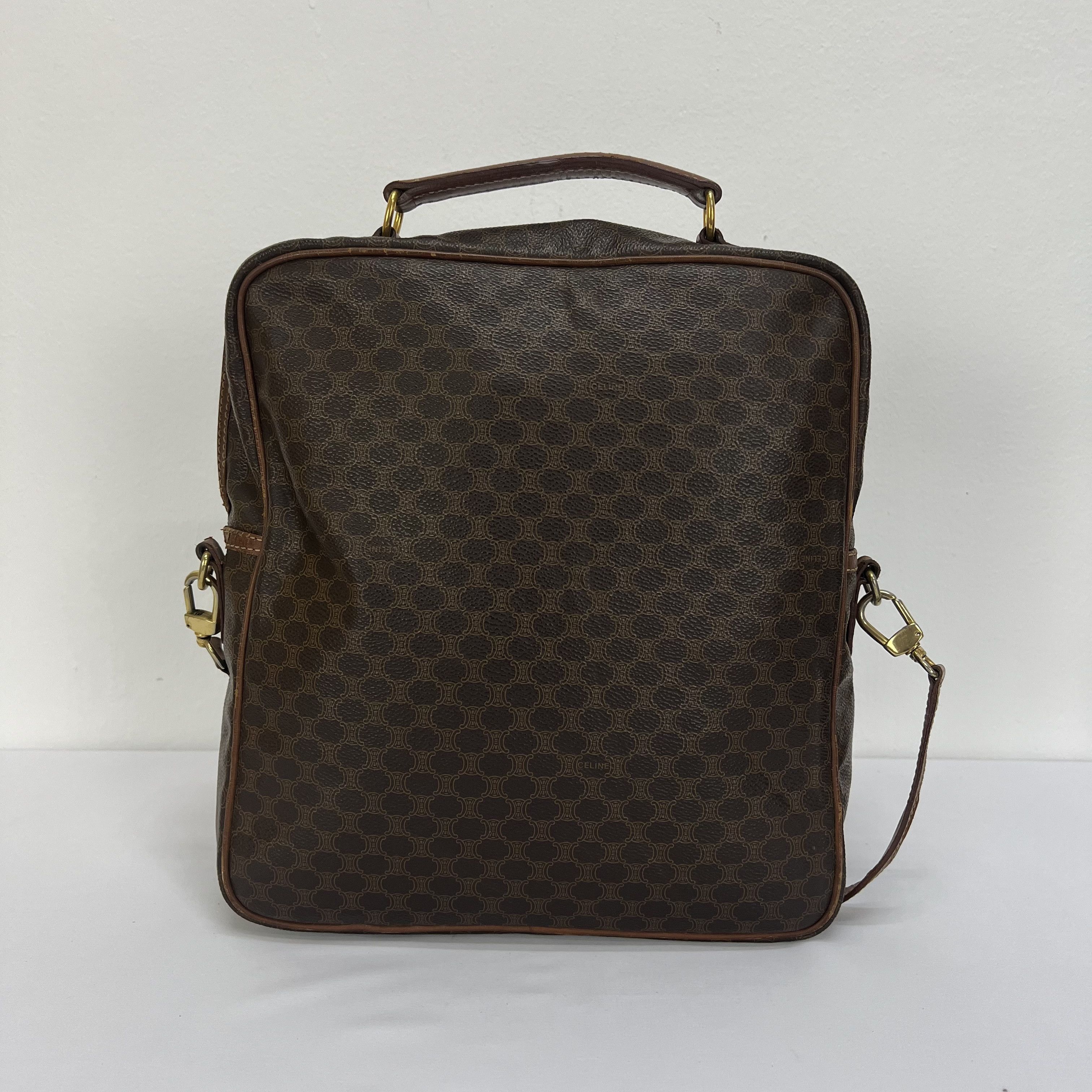Celine Vintage Celine Macadam Messenger Bag Size ONE SIZE - 4 Thumbnail