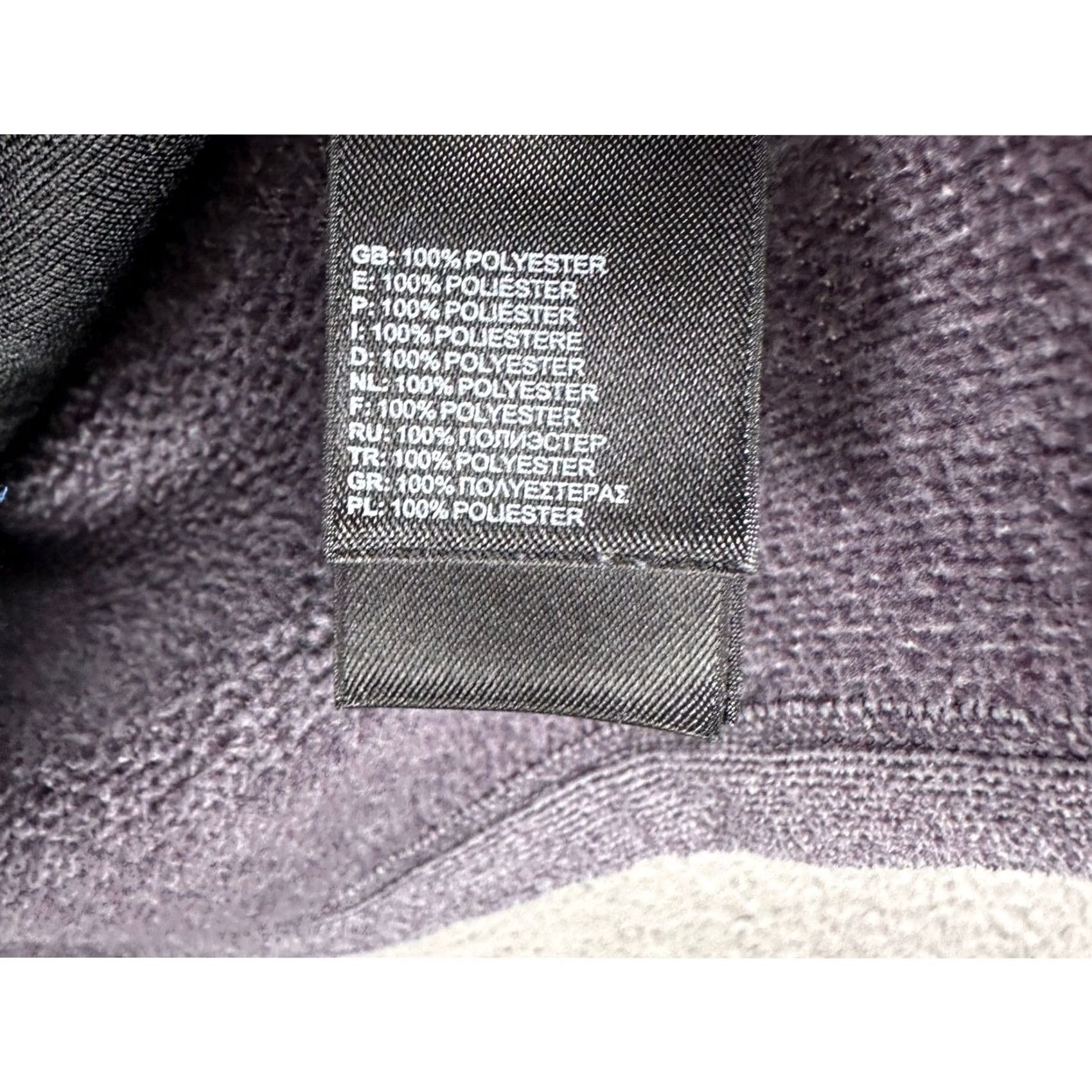 The North Face VINTAGE The North Face Womens Fleece Full Zip Jacket Medium Purple Hoodie Long Sleeve Size M / US 6-8 / IT 42-44 - 6 Thumbnail