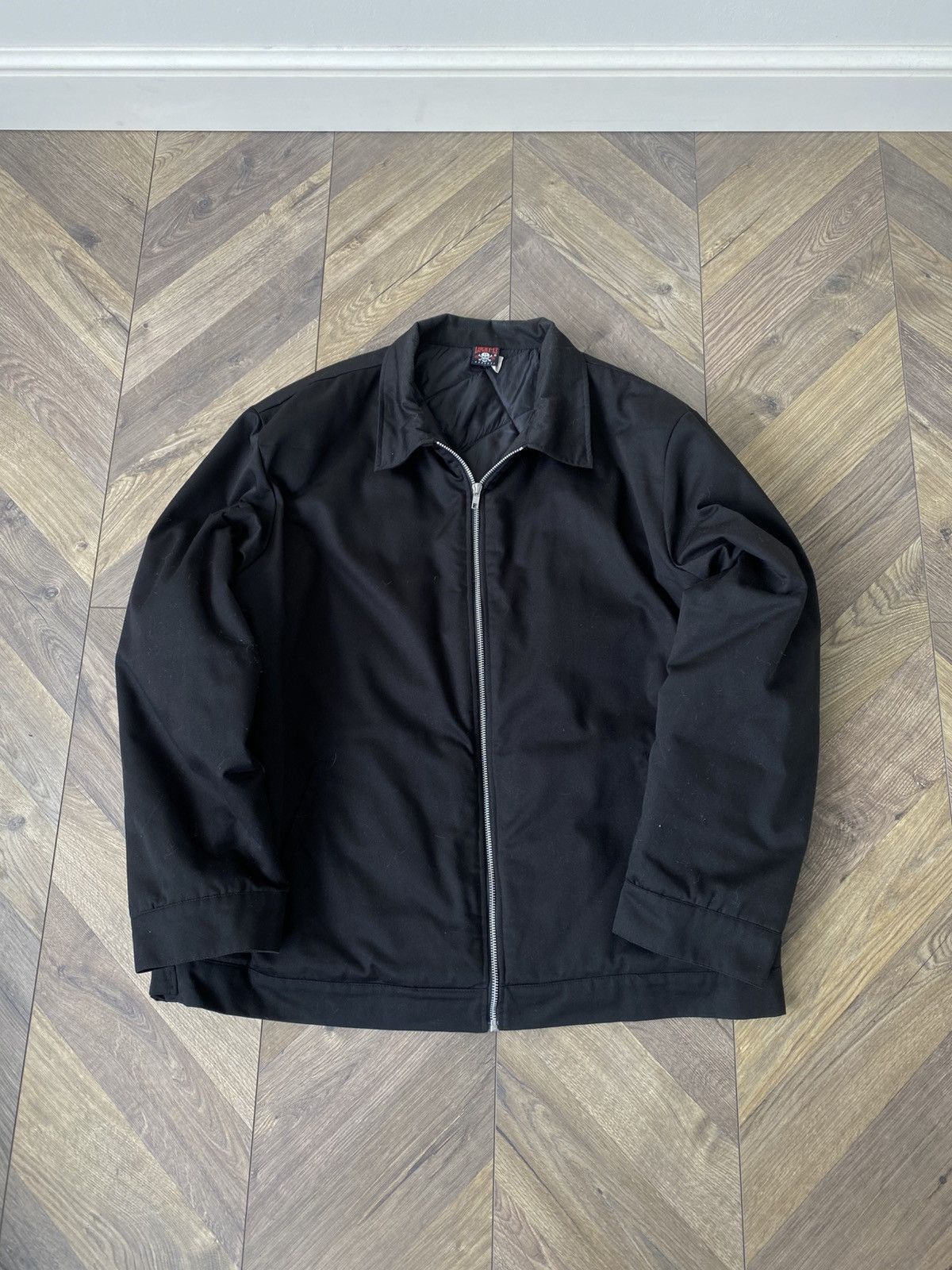 Vintage Vintage Lucky 13 Black Denim Work Jacket Size US XXL / EU 58 / 5 - 1 Thumbnail