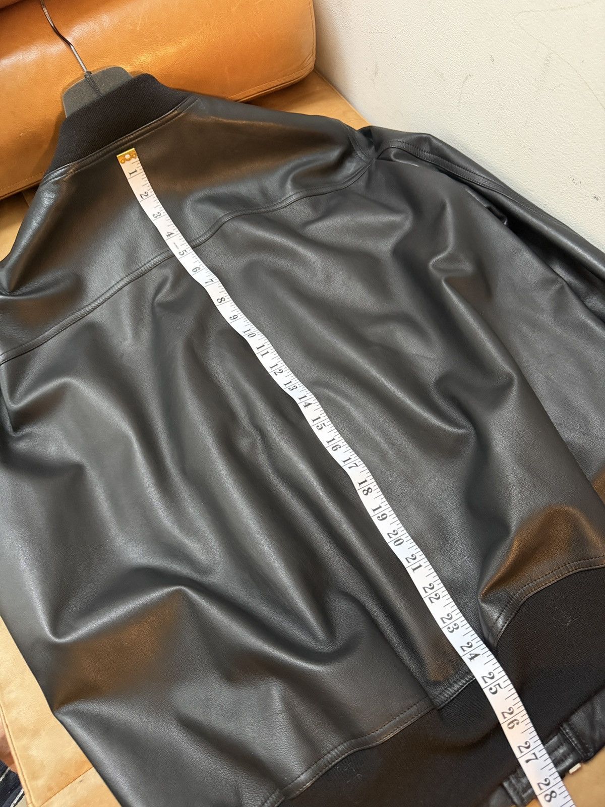 Rick Owens FOGACHINE S/S 22 - FLIGHT JACKET - LAMBSKIN Size US XL / EU 56 / 4 - 11 Thumbnail