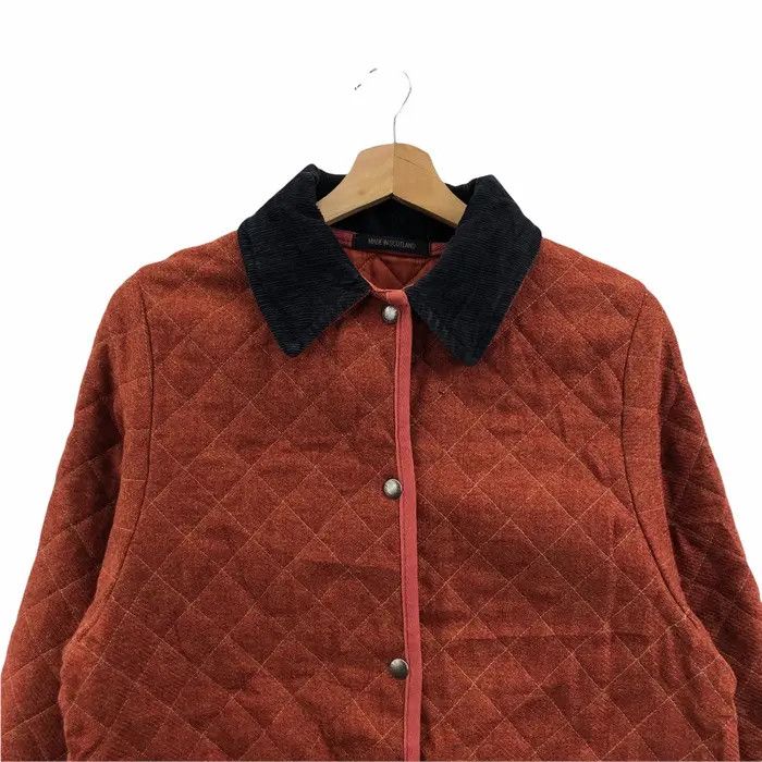 Vintage Vtg 90’ MACKINTOSH SCOTLAND QUILTED Parka Trench Coat Jacket Size L / US 10 / IT 46 - 2 Thumbnail