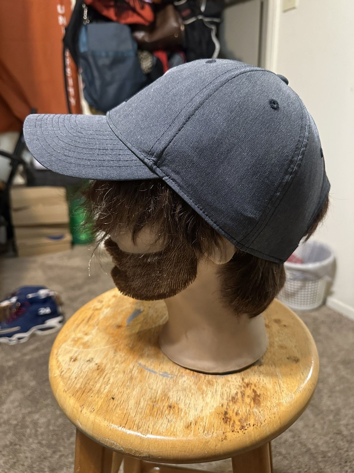 Nike × PGA Tour × Vintage Vintage Nike golf “triple black & grey” hat 00s Size ONE SIZE - 5 Thumbnail