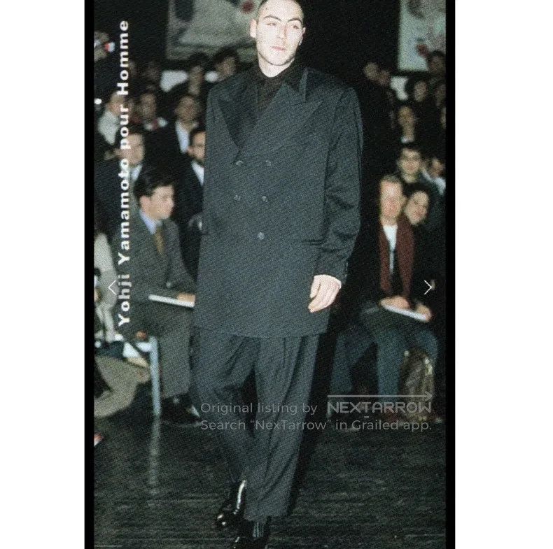 Yohji Yamamoto Yohji Yamamoto 1994 AW Puppet Double Breasted Jacket Size US S / EU 44-46 / 1 - 1 Thumbnail