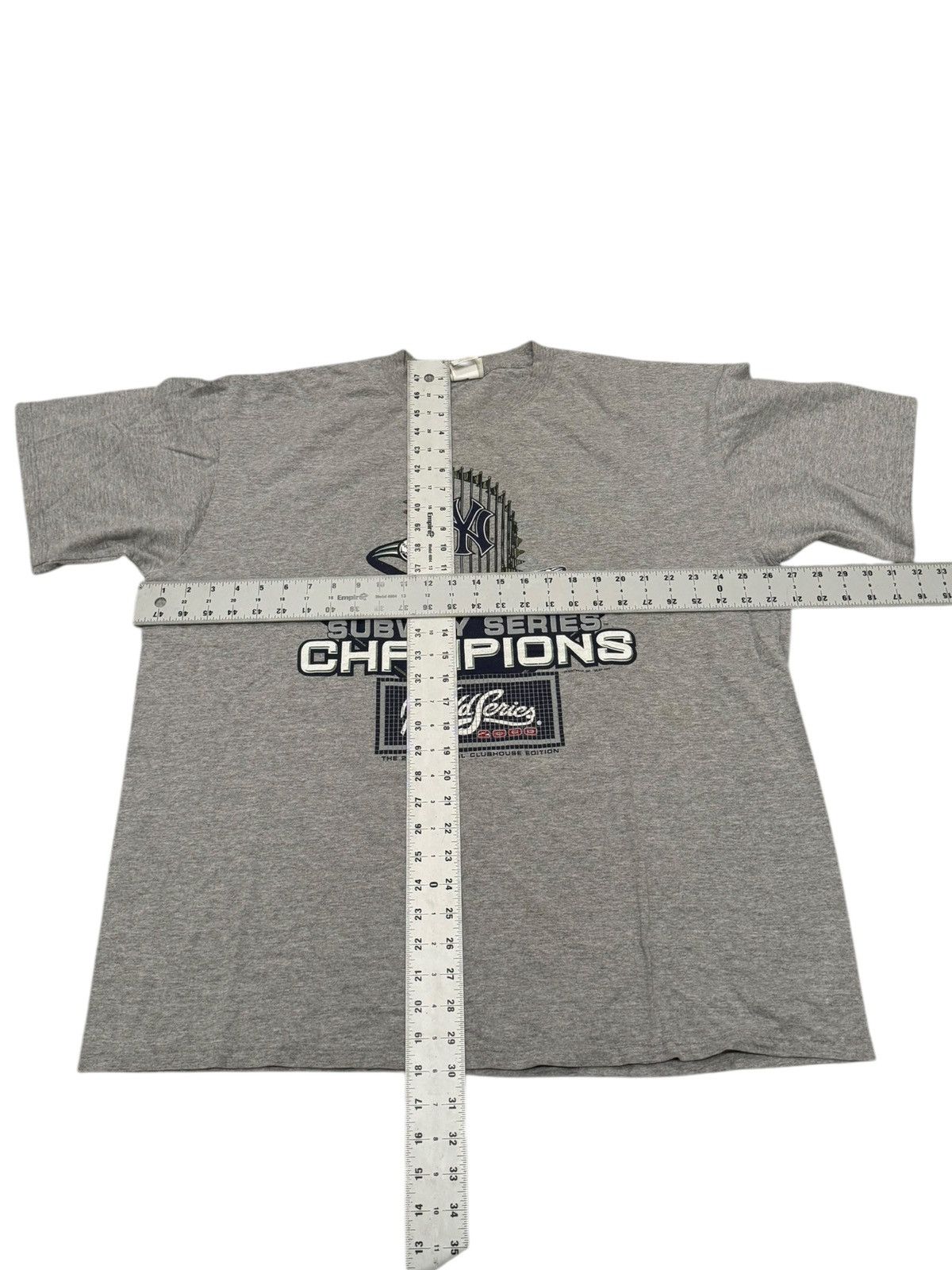 MLB Vintage Lee Sports New York Yankees Subway Series 2000 Shirt Size US XXL / EU 58 / 5 - 6 Thumbnail
