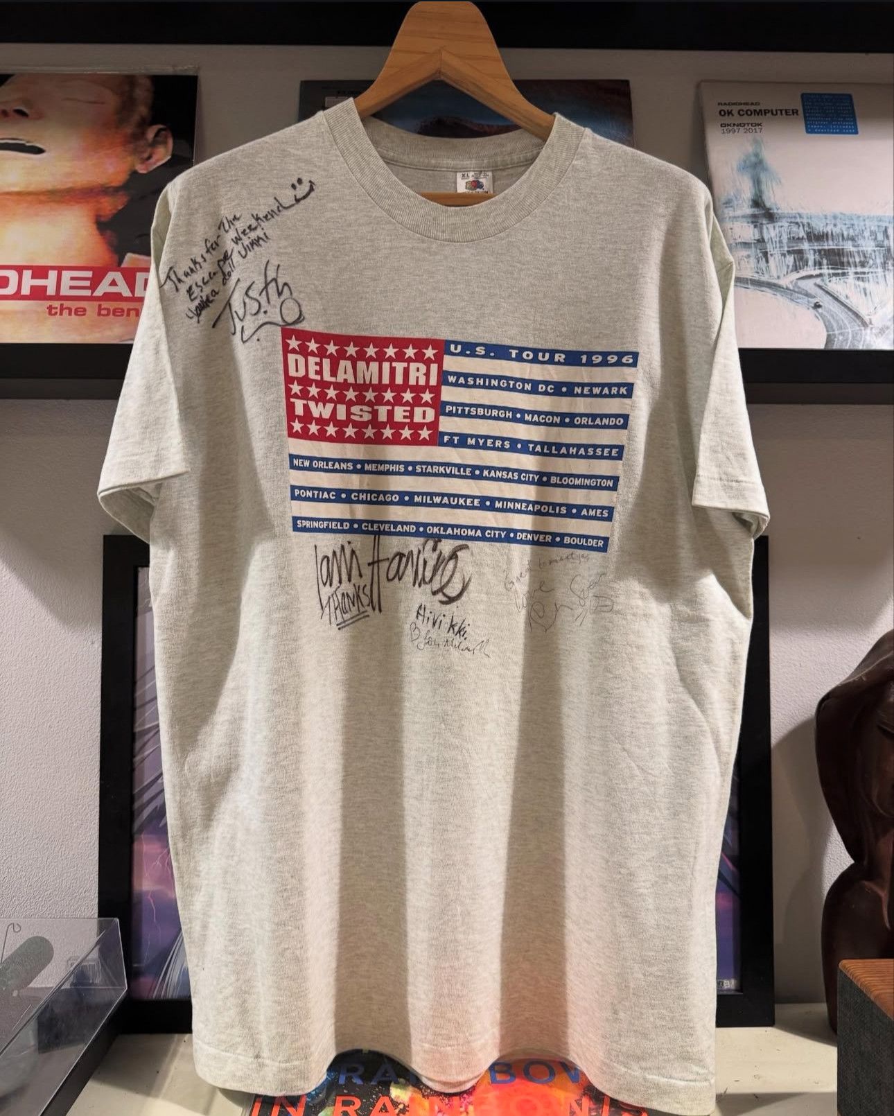 Band Tees Delamitri Album Twist Tour 1996’ Size US XL / EU 56 / 4 - 1 Thumbnail