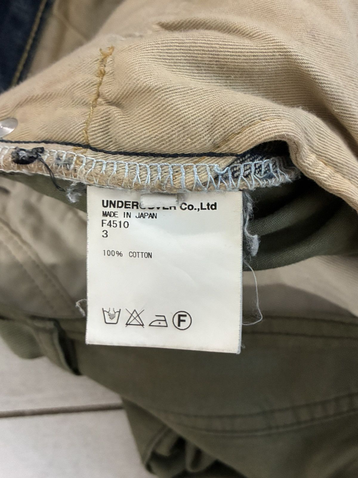 Undercover Undercover Cargo Hybrid Denim Size US 30 / EU 46 - 8 Thumbnail