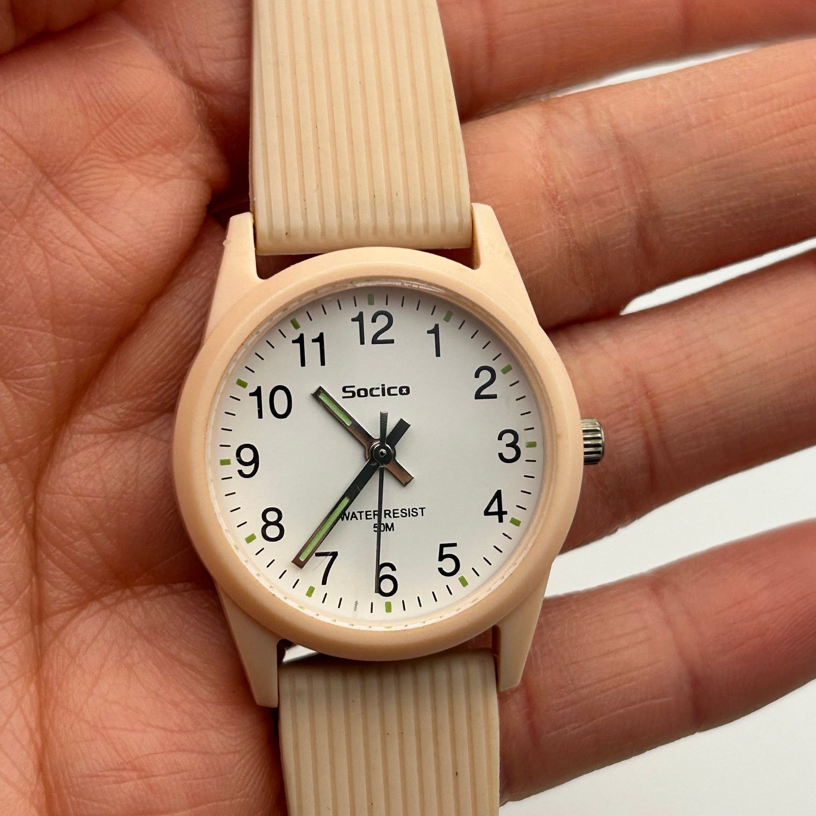 Other Socico Pink Watch 50M WR St. Steel, Working New Battery Size ONE SIZE - 6 Thumbnail