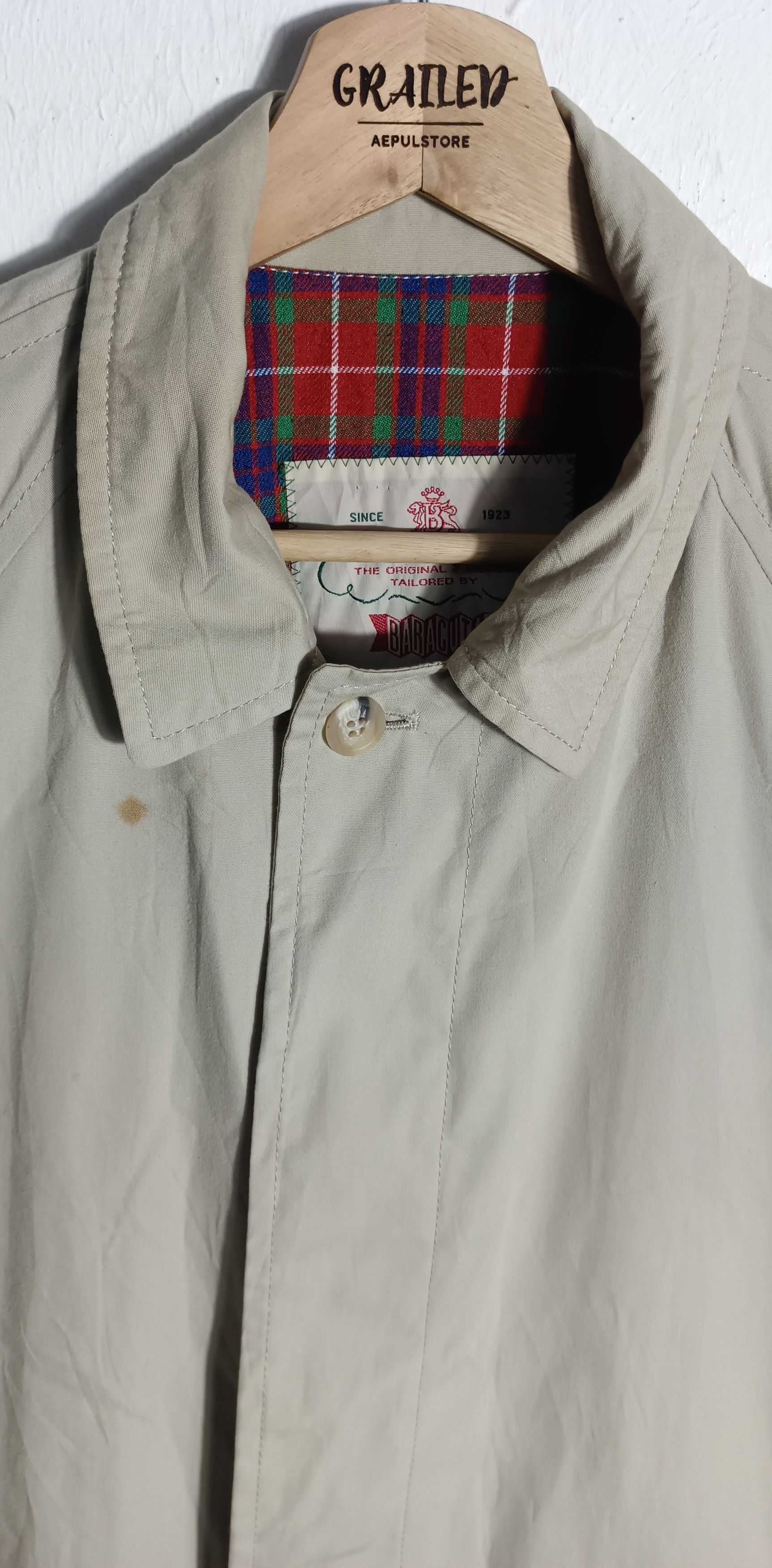Baracuta Vintage 🔥 BARACUTA Traditional Men Jacket Size US XXL / EU 58 / 5 - 4 Thumbnail