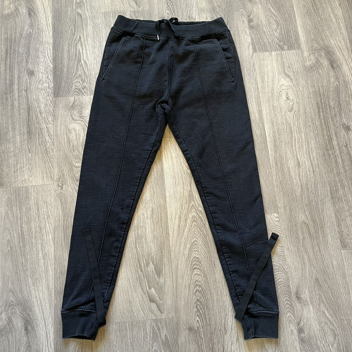 Helmut Lang Helmut Lang Black Skinny Sweatpants Size Small Men’s Size US 29 - 1 Thumbnail