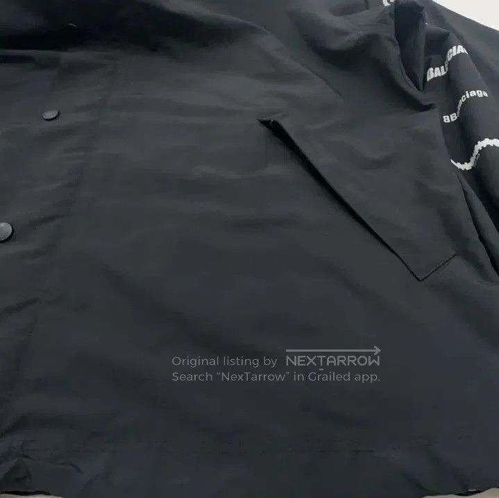 Balenciaga Balenciaga SS23 Logo Print Hooded Jacket. Size US S / EU 44-46 / 1 - 1 Thumbnail