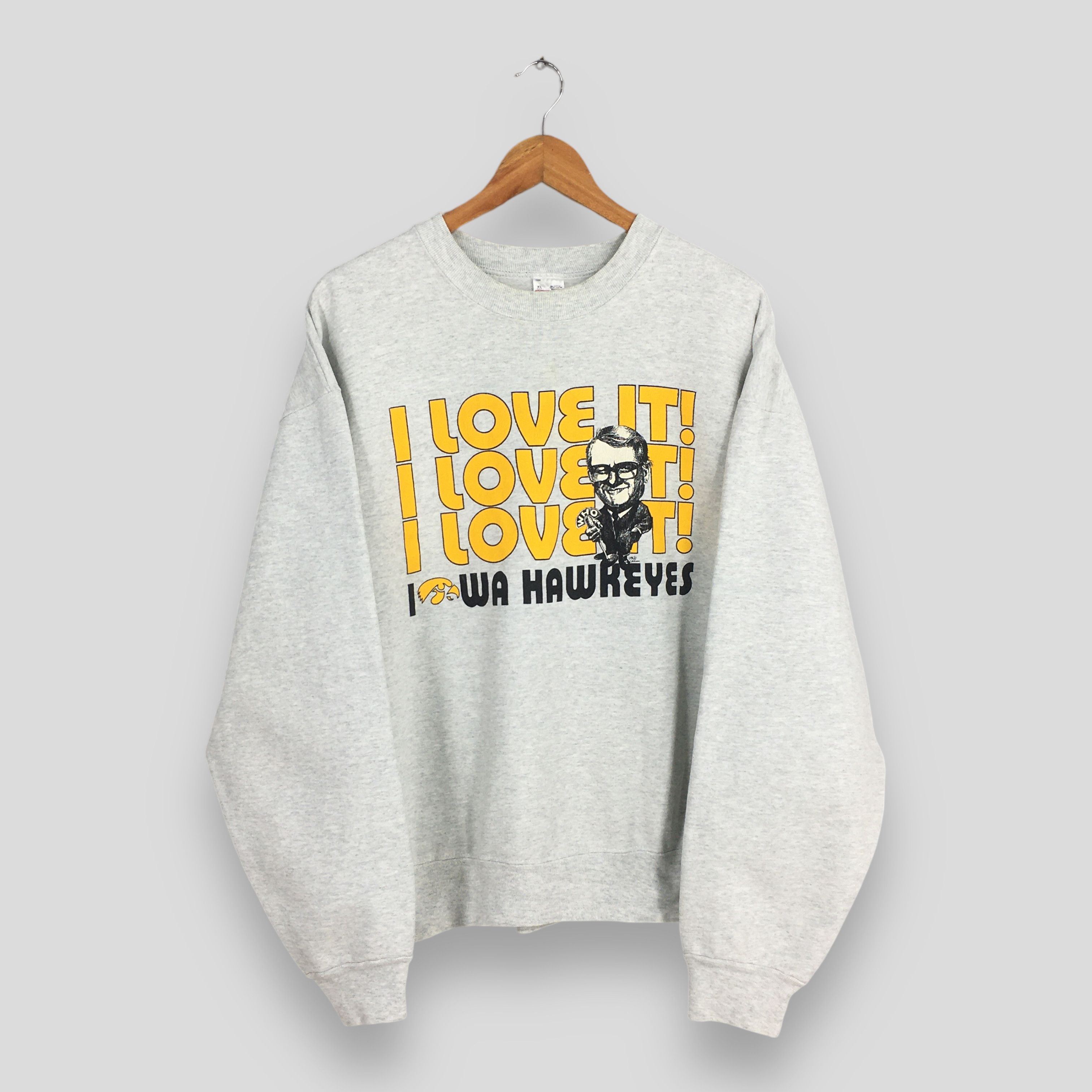 Other Vintage 90s Iowa Hawkeyes NCAA Sweatshirt XLarge Size US XL / EU 56 / 4 - 1 Thumbnail