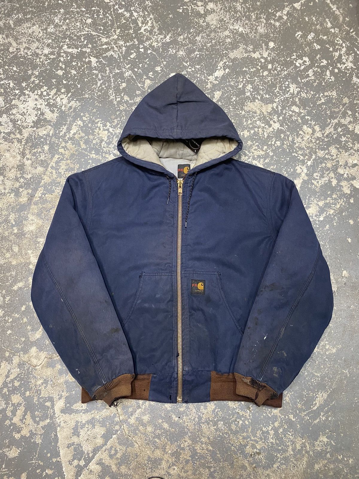 ジャケット・アウター Carhartt active jacket fade navy L CARHARTT, Jacket, Men's, Active Jacket - 3MUT7|J140-DNY LRG