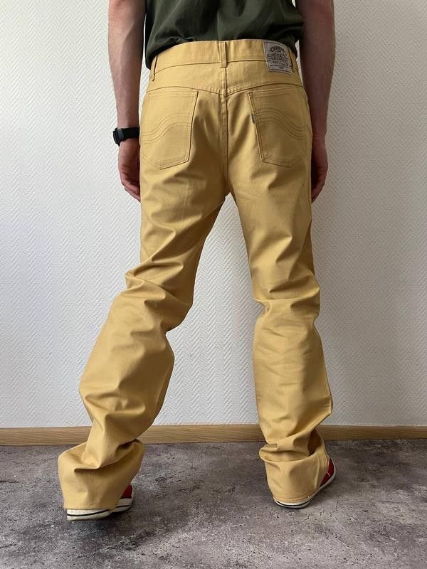 Carrera × Vintage Vintage Carrera Yellow Cotton Straight Pants Size 38x35 Size US 38 / EU 54 - 10 Thumbnail
