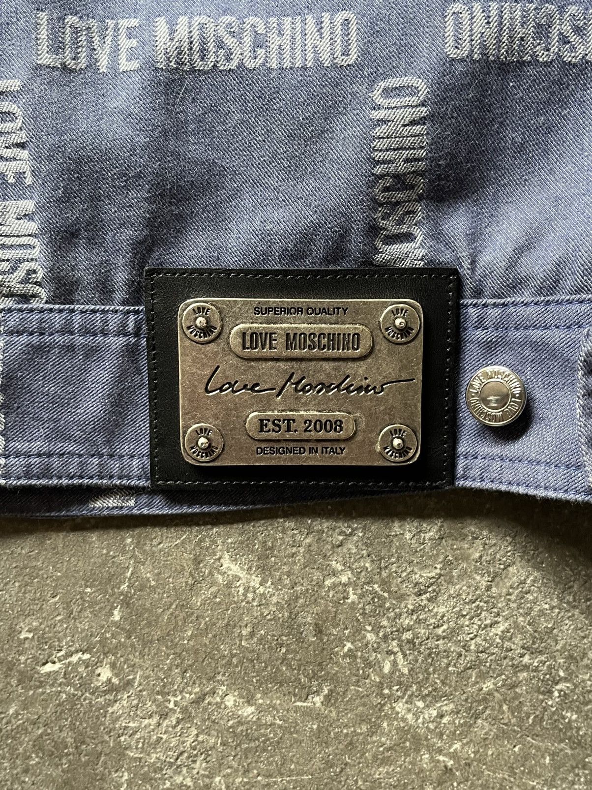 Moschino Love moschino AOP work jacket Size US XL / EU 56 / 4 - 8 Thumbnail
